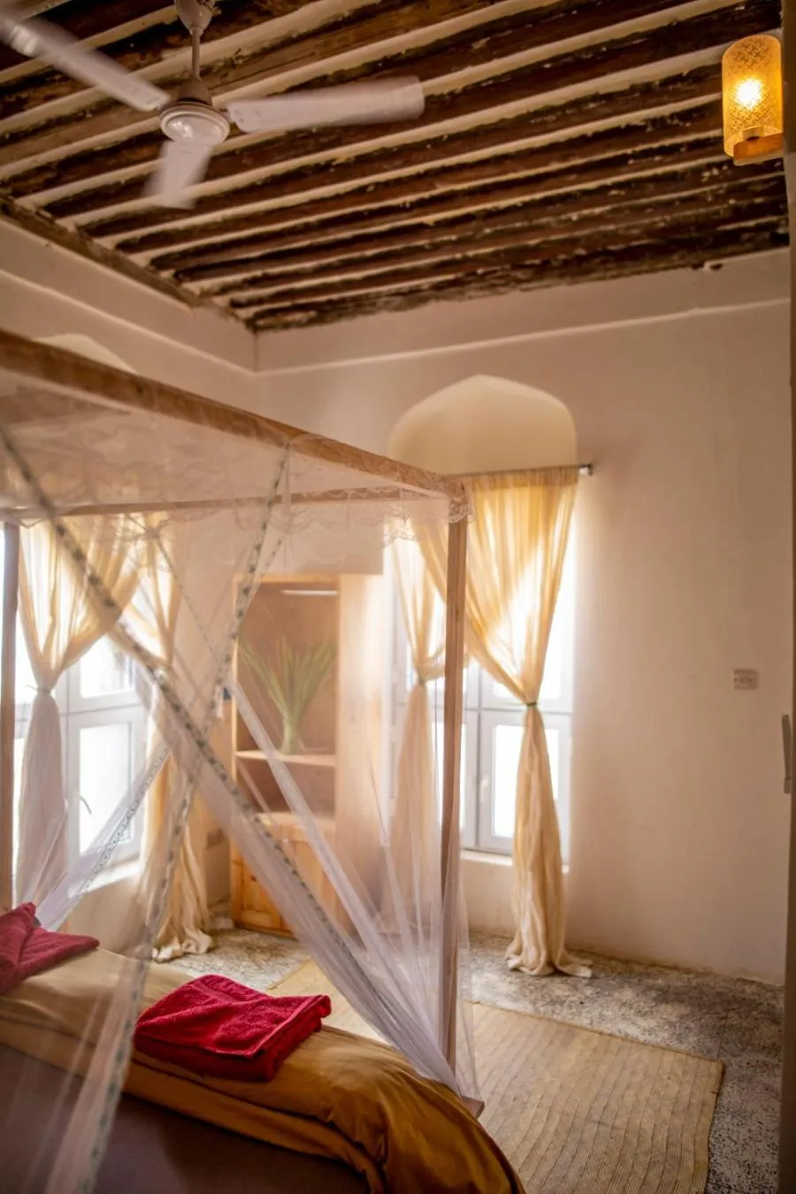 Bed in Firefly Boutique Lodge