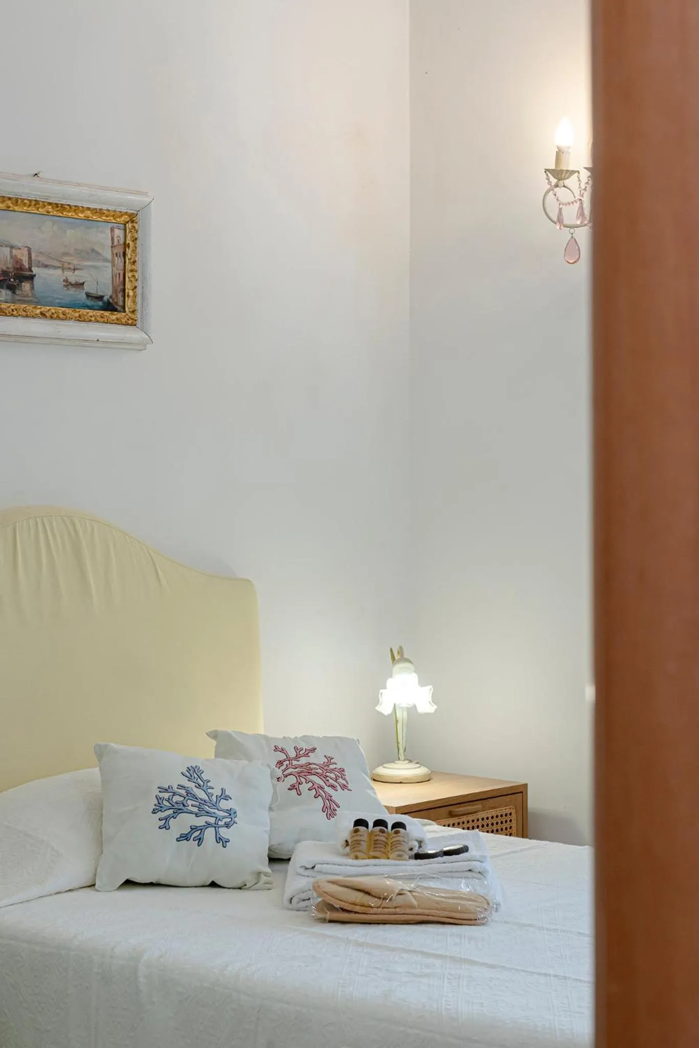Bed in Villino dei Coralli