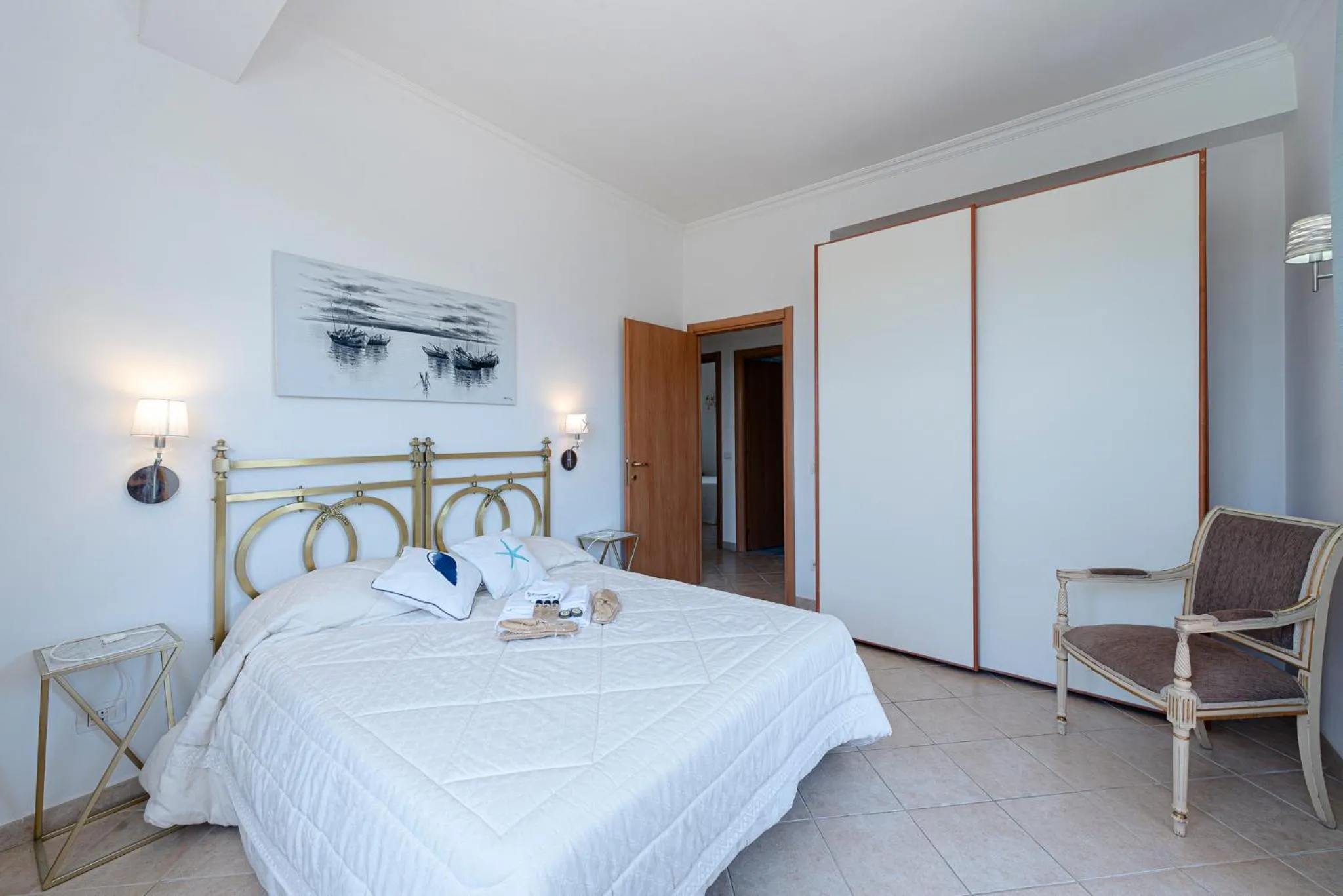 Bedroom, Bed in Villino dei Coralli