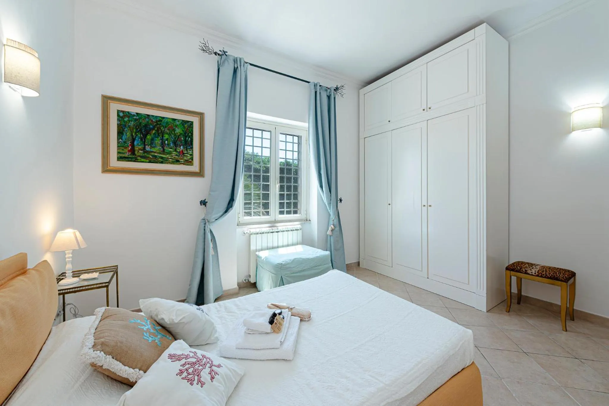 Bedroom, Bed in Villino dei Coralli
