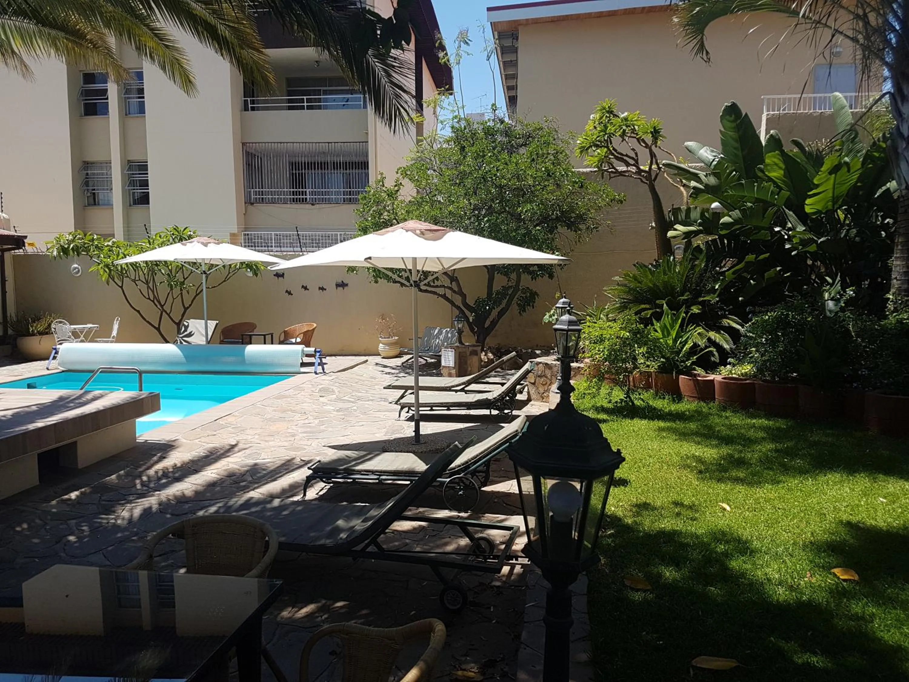 Garden in Hotel Pension Steiner