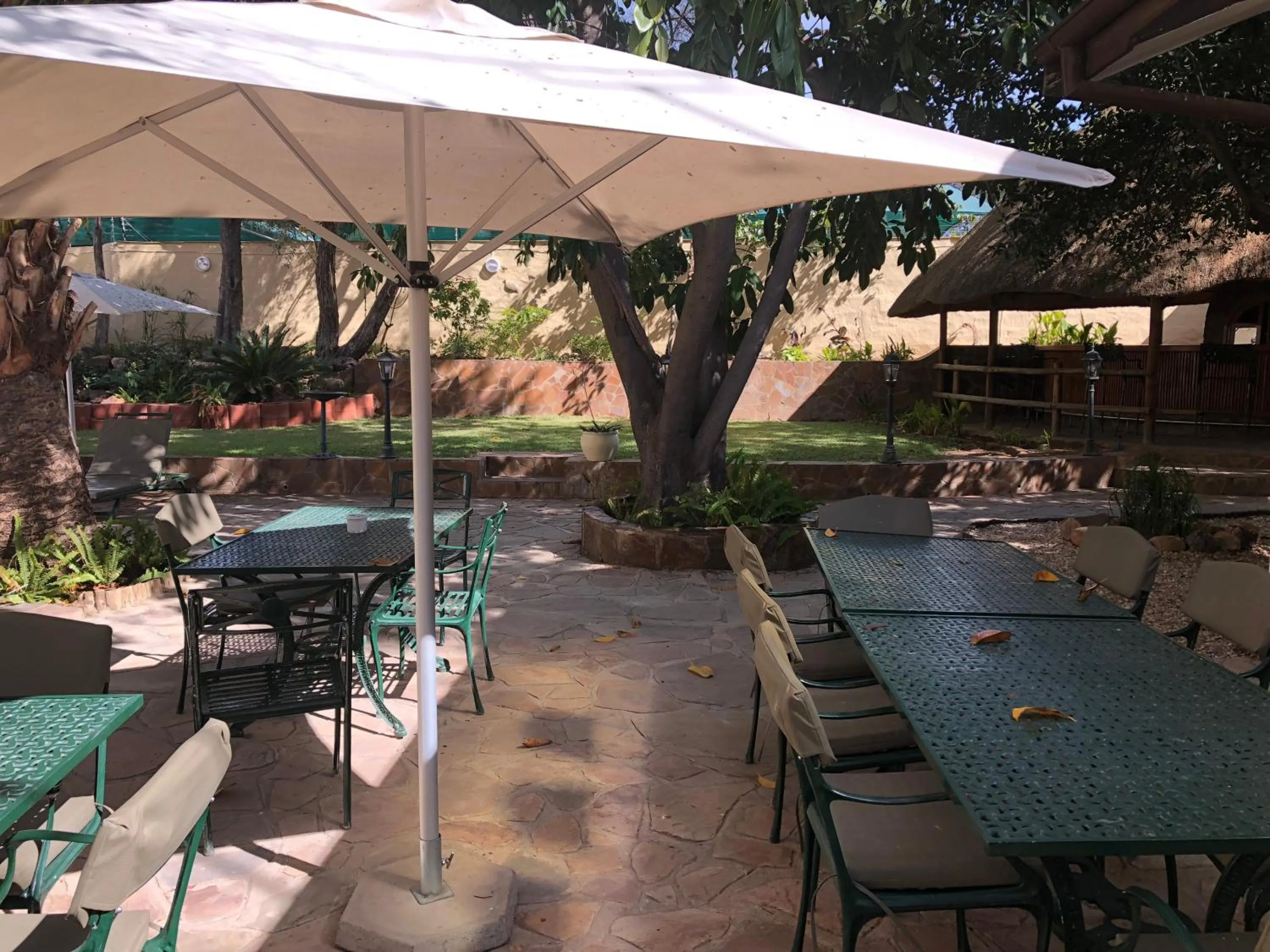 Garden in Hotel Pension Steiner