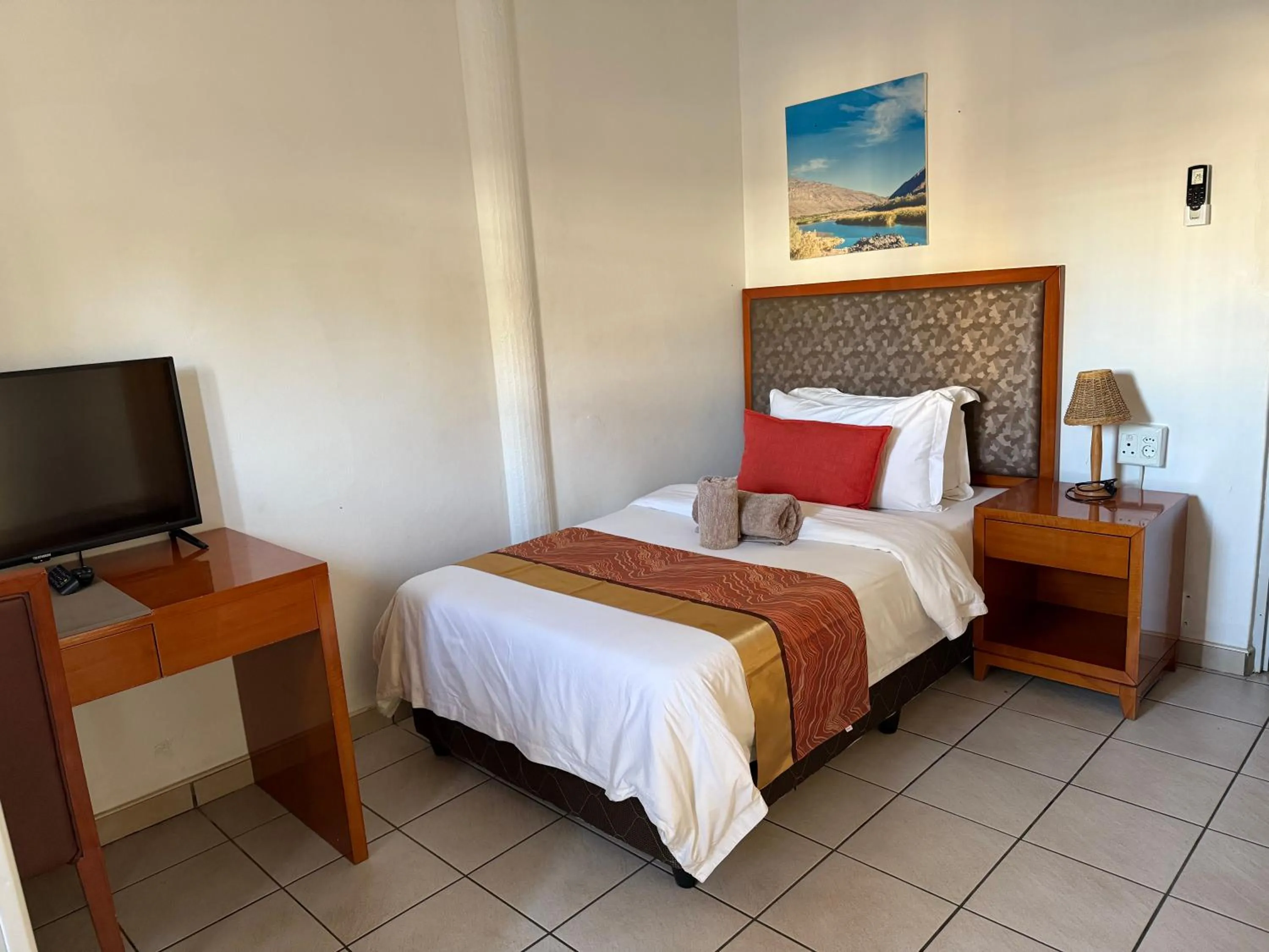 Bed in Hotel Pension Steiner