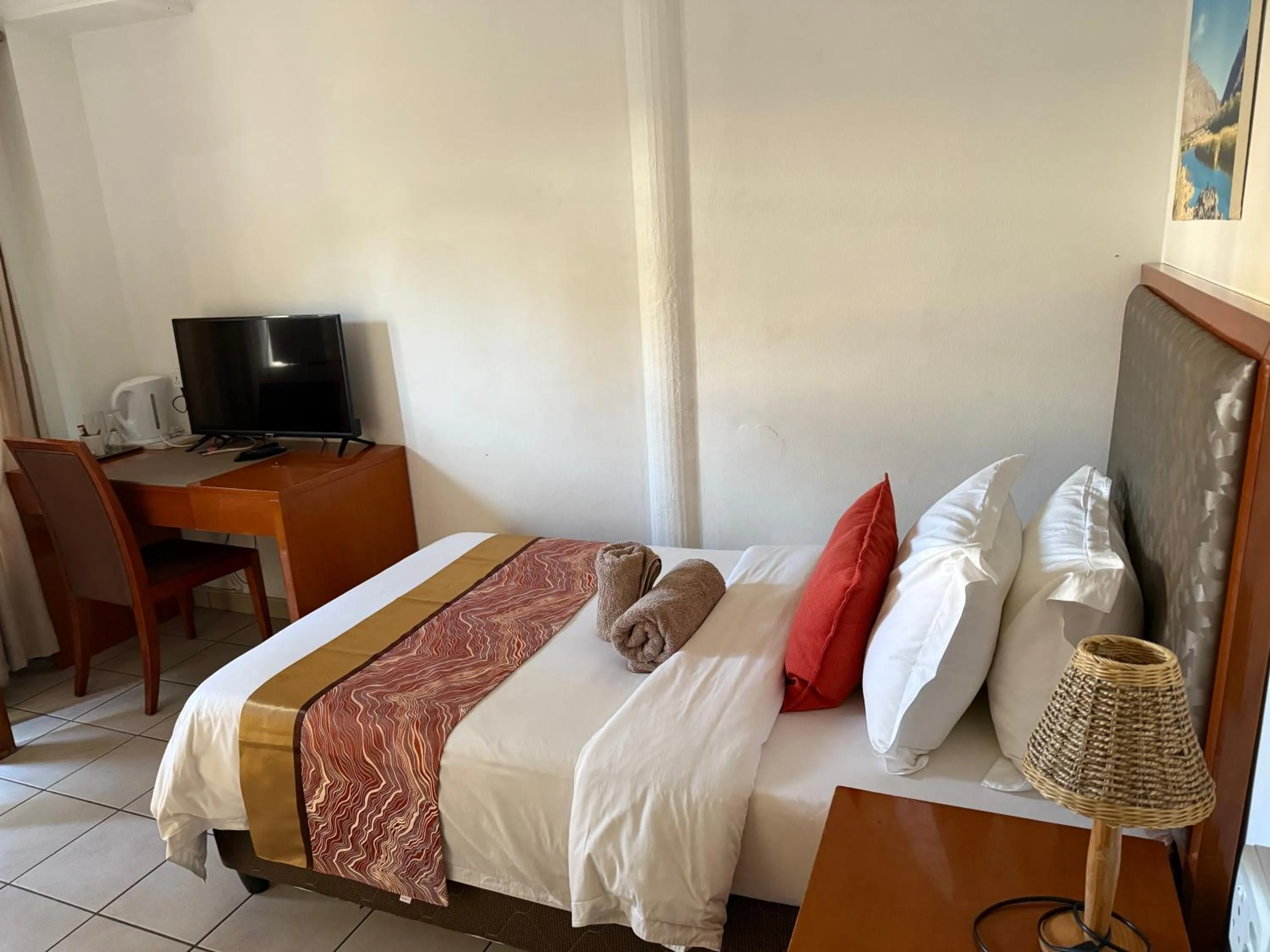 Bed in Hotel Pension Steiner