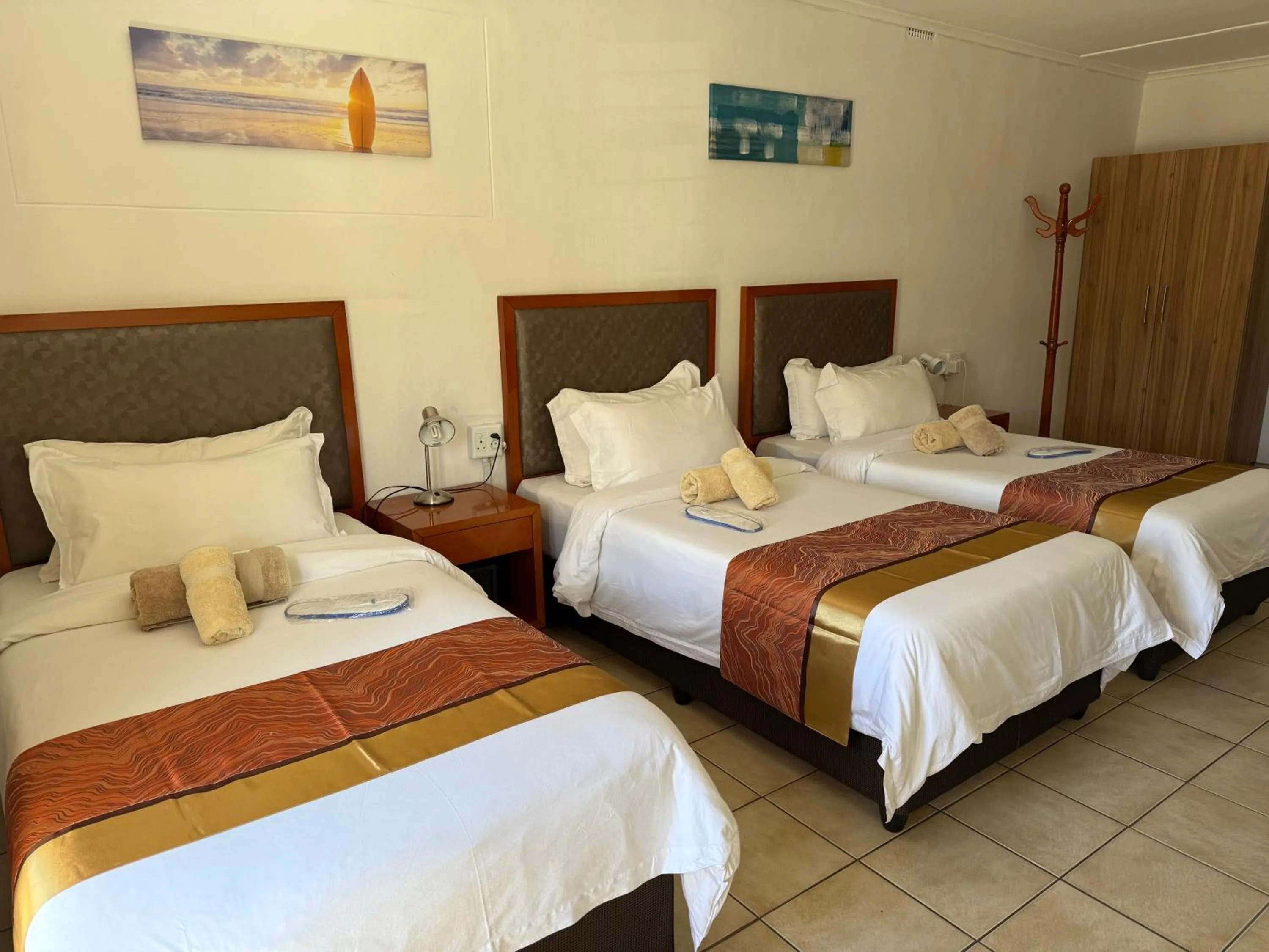 Bed in Hotel Pension Steiner