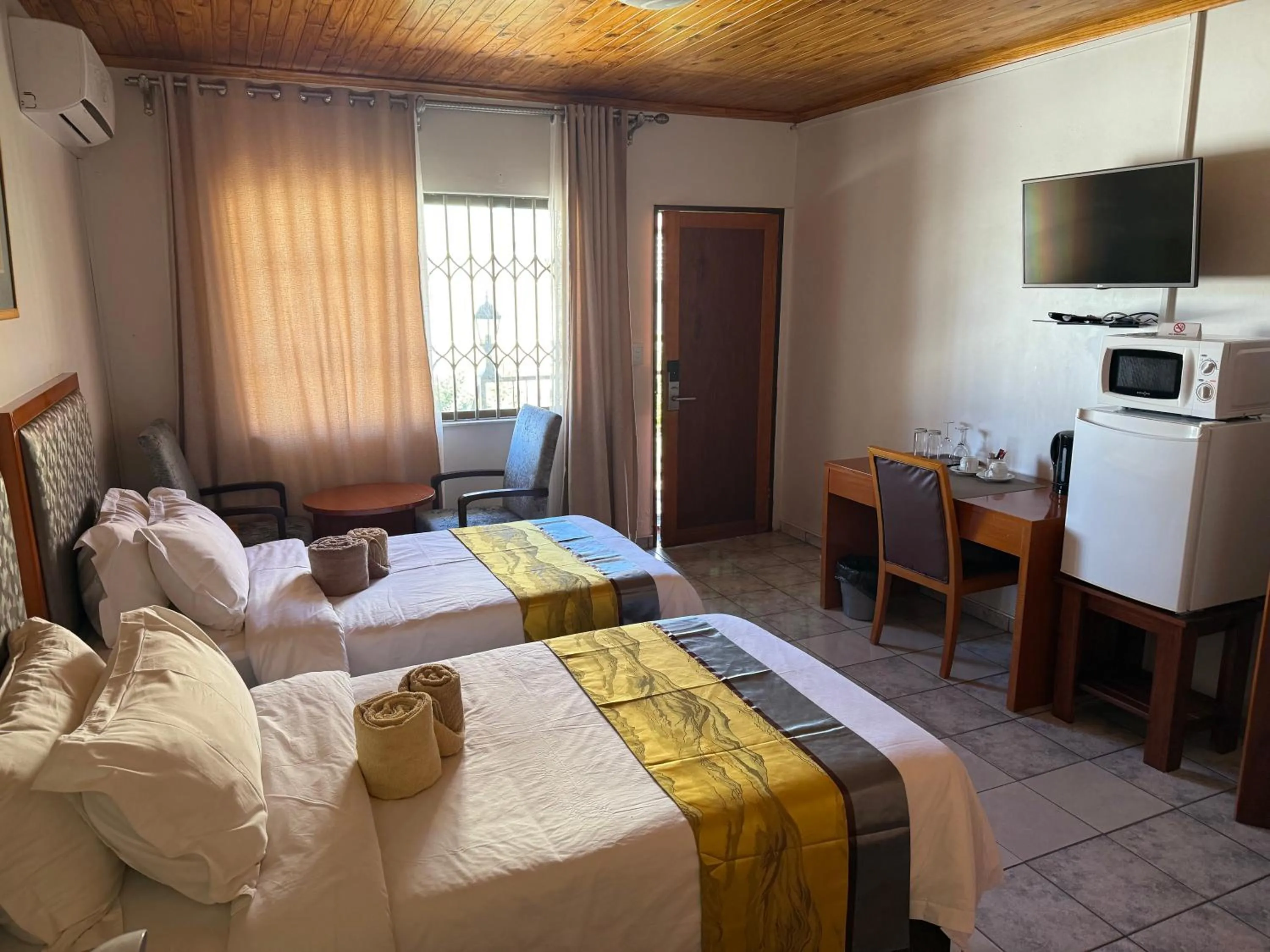 Bed in Hotel Pension Steiner