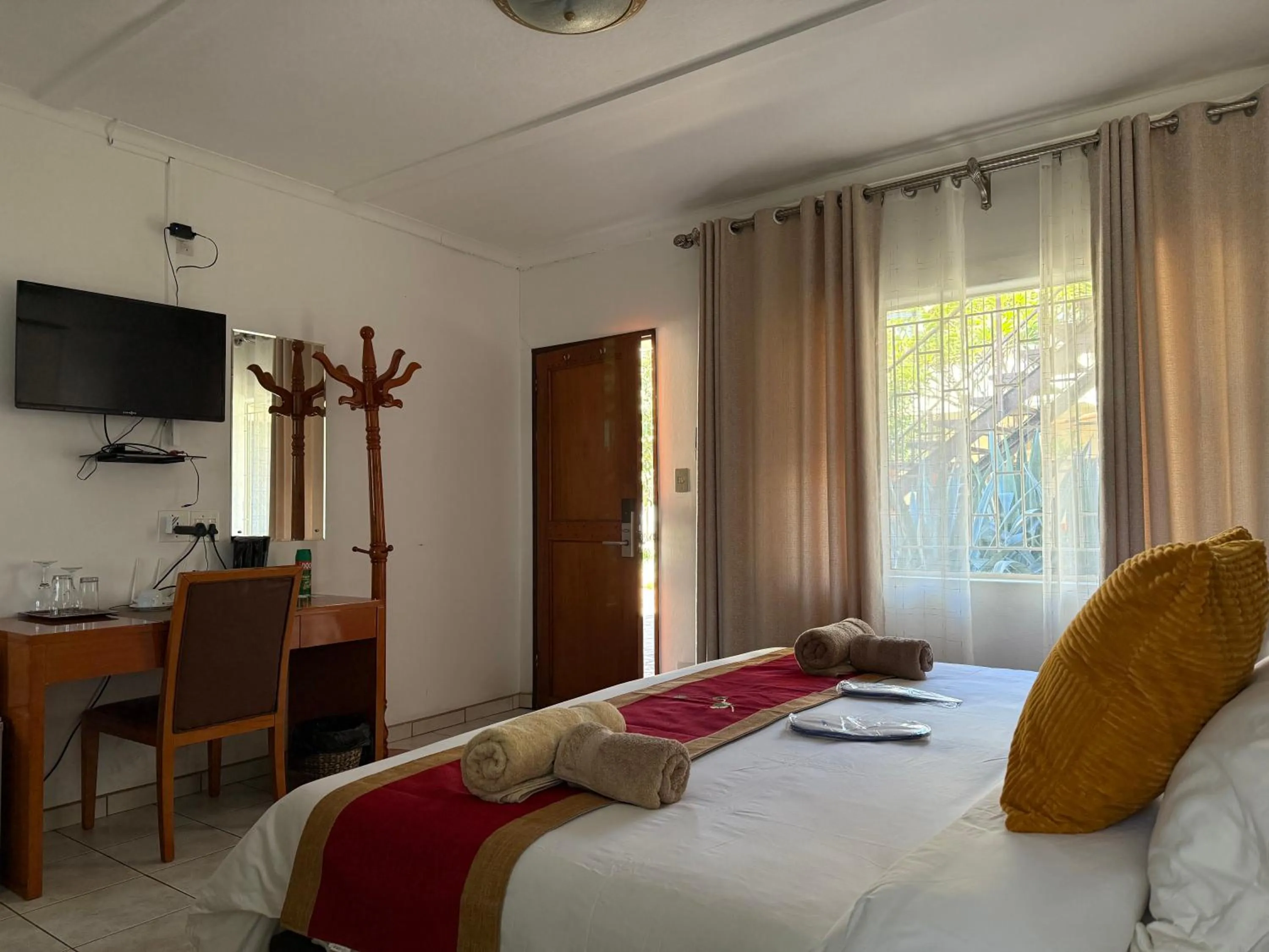 Bed in Hotel Pension Steiner