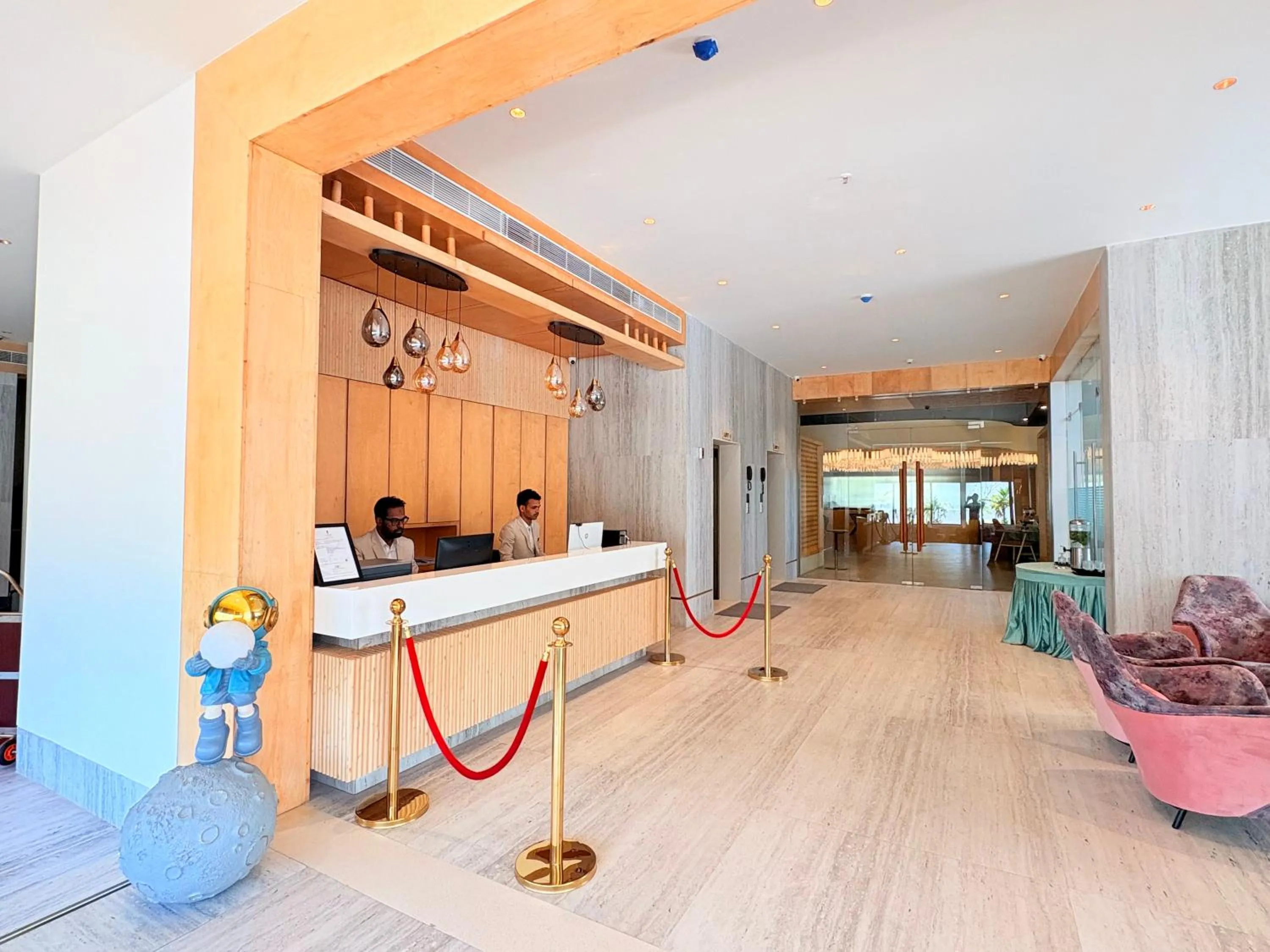 Lobby or reception in The Parterre - SG Highway Ahmedabad