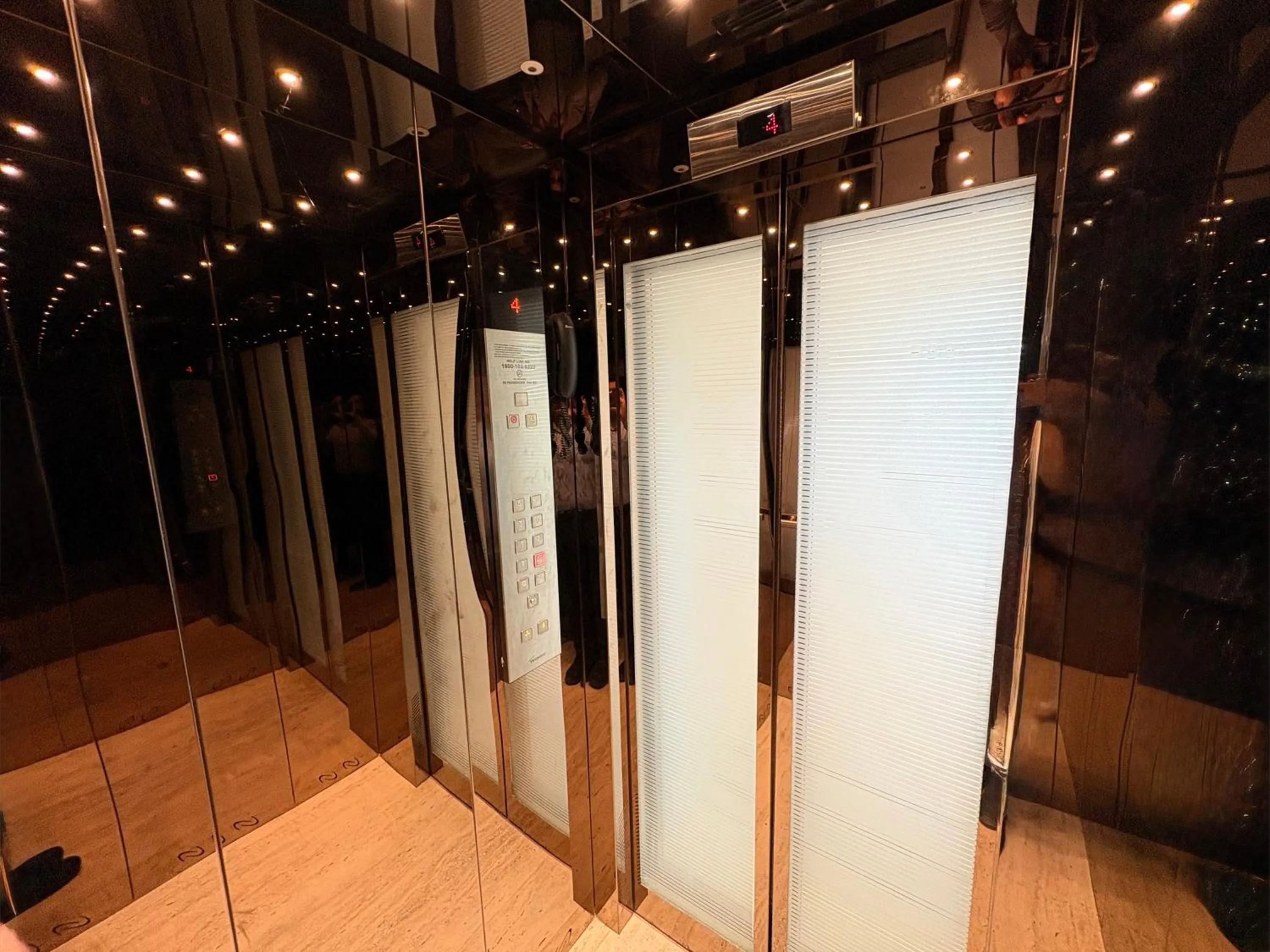 elevator in The Parterre - SG Highway Ahmedabad