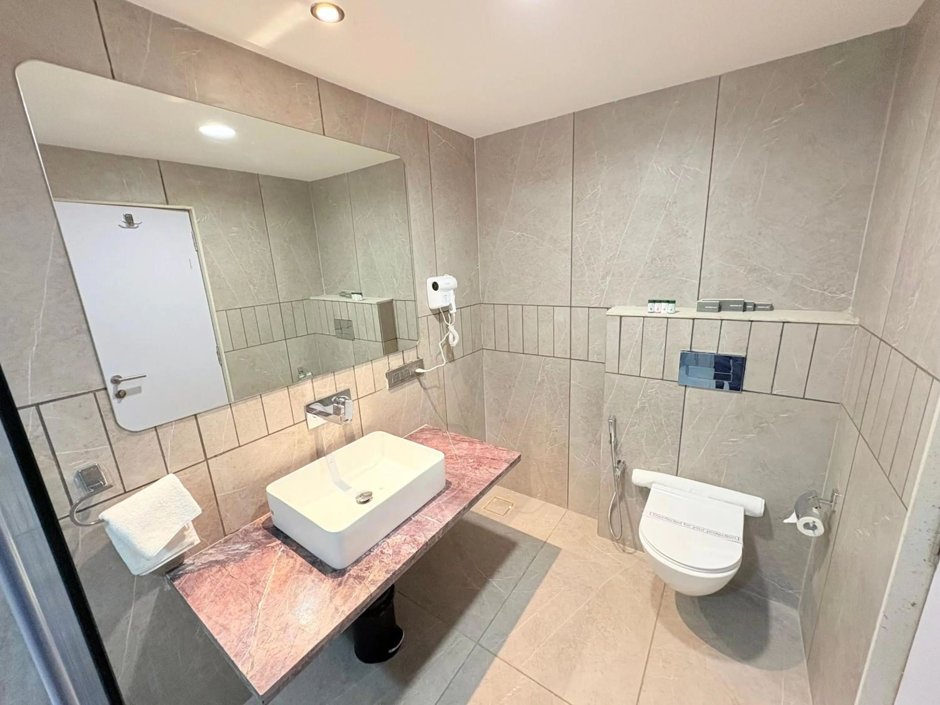 Shower in The Parterre - SG Highway Ahmedabad