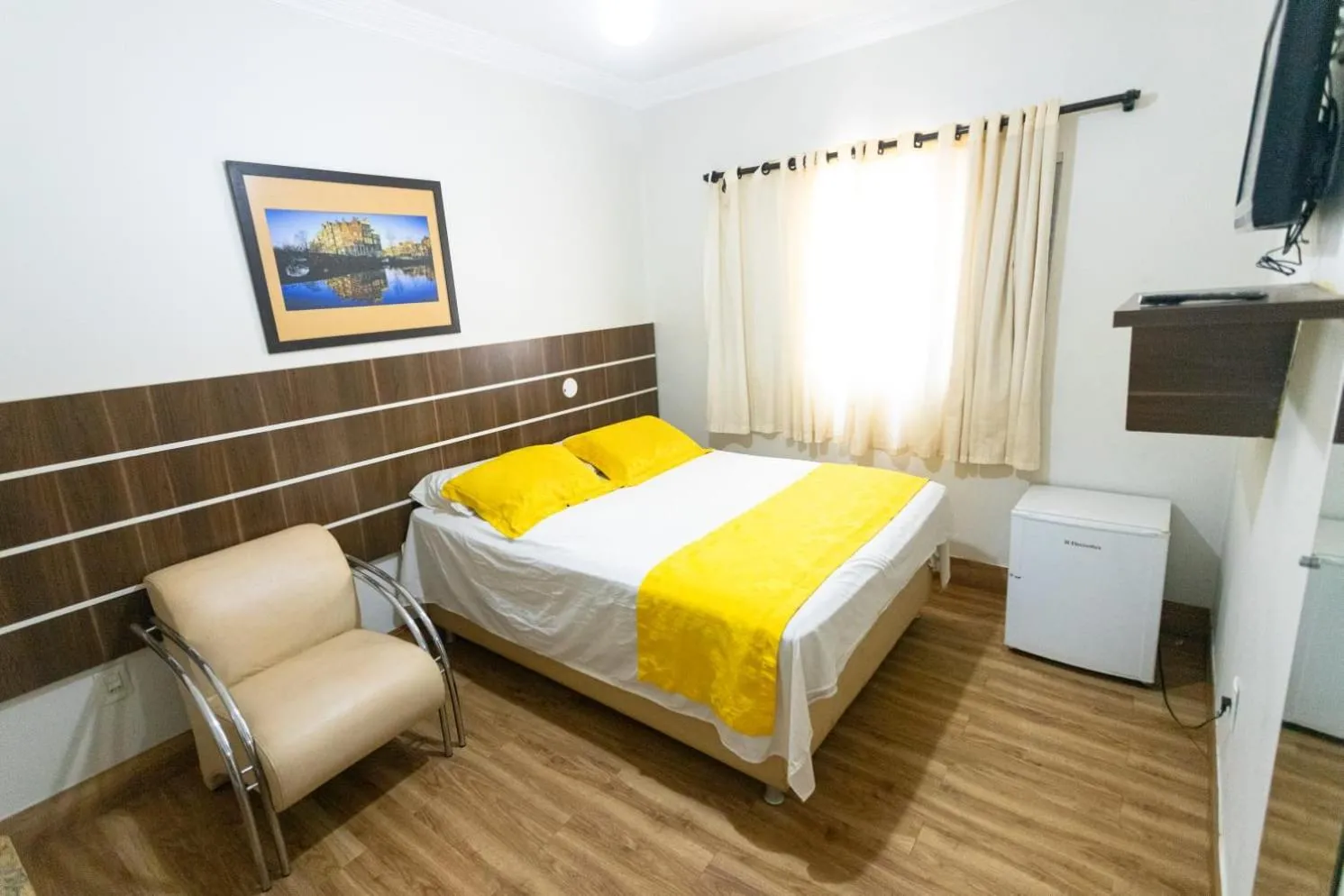 Bed in Hotel Volp Patos