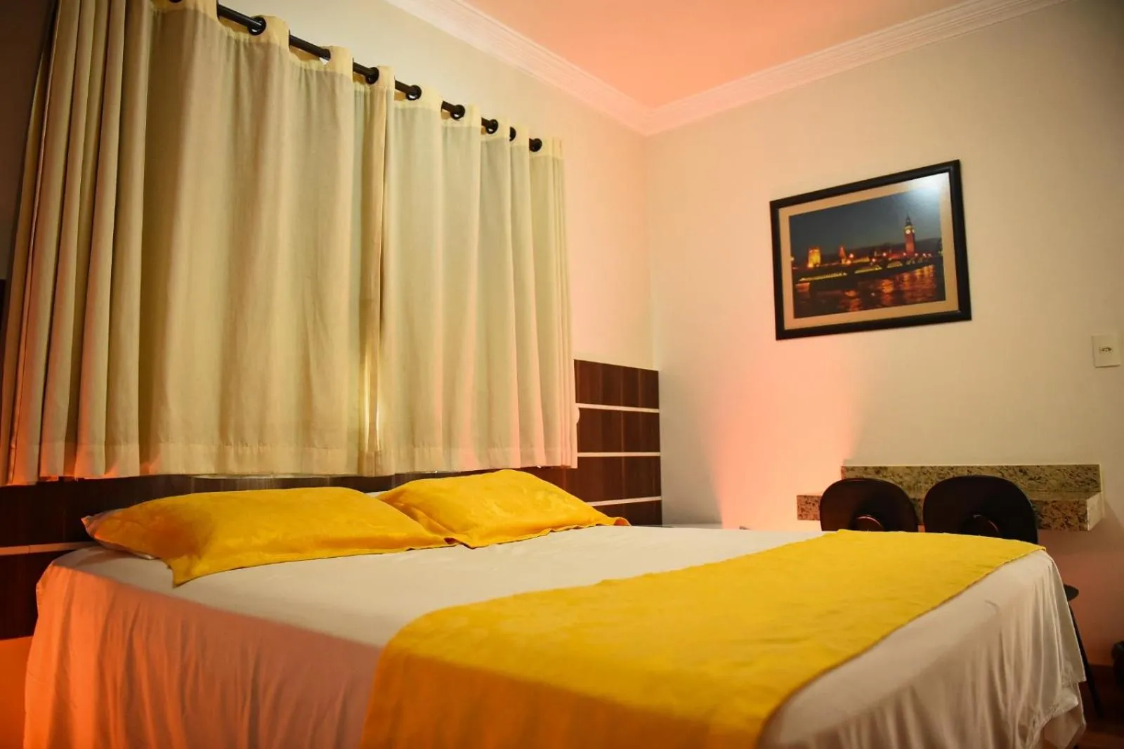 Bed in Hotel Volp Patos