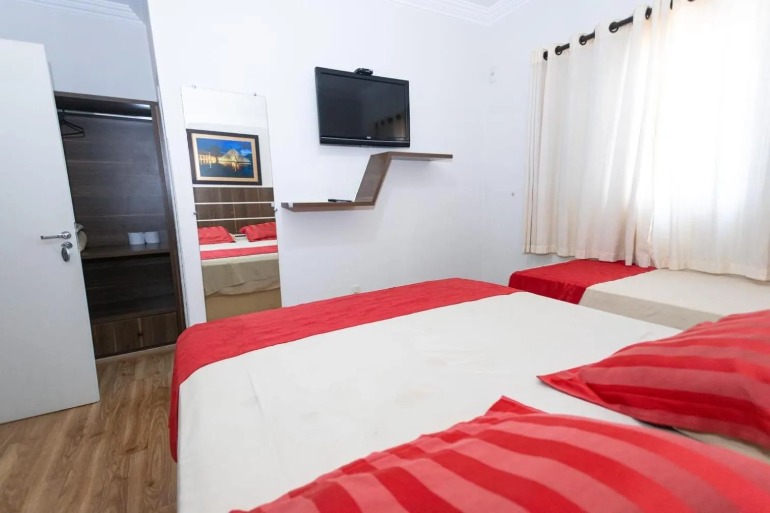 Bed in Hotel Volp Patos