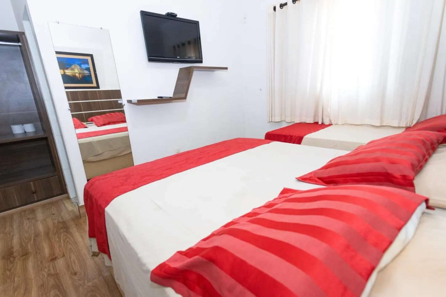 Bed in Hotel Volp Patos