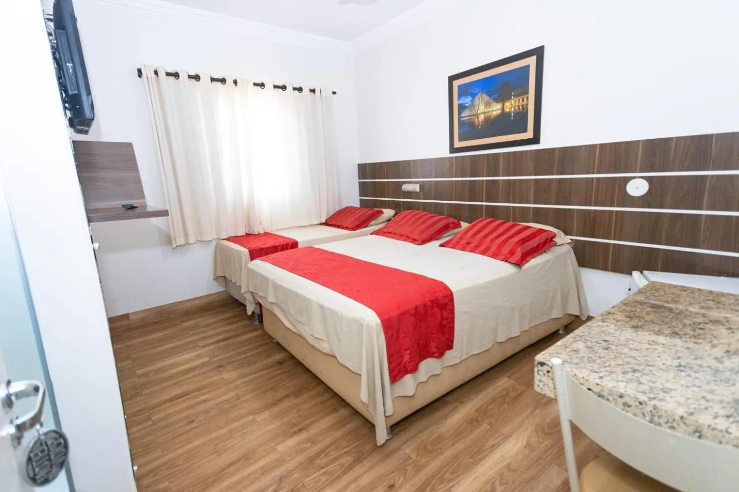 Bed in Hotel Volp Patos