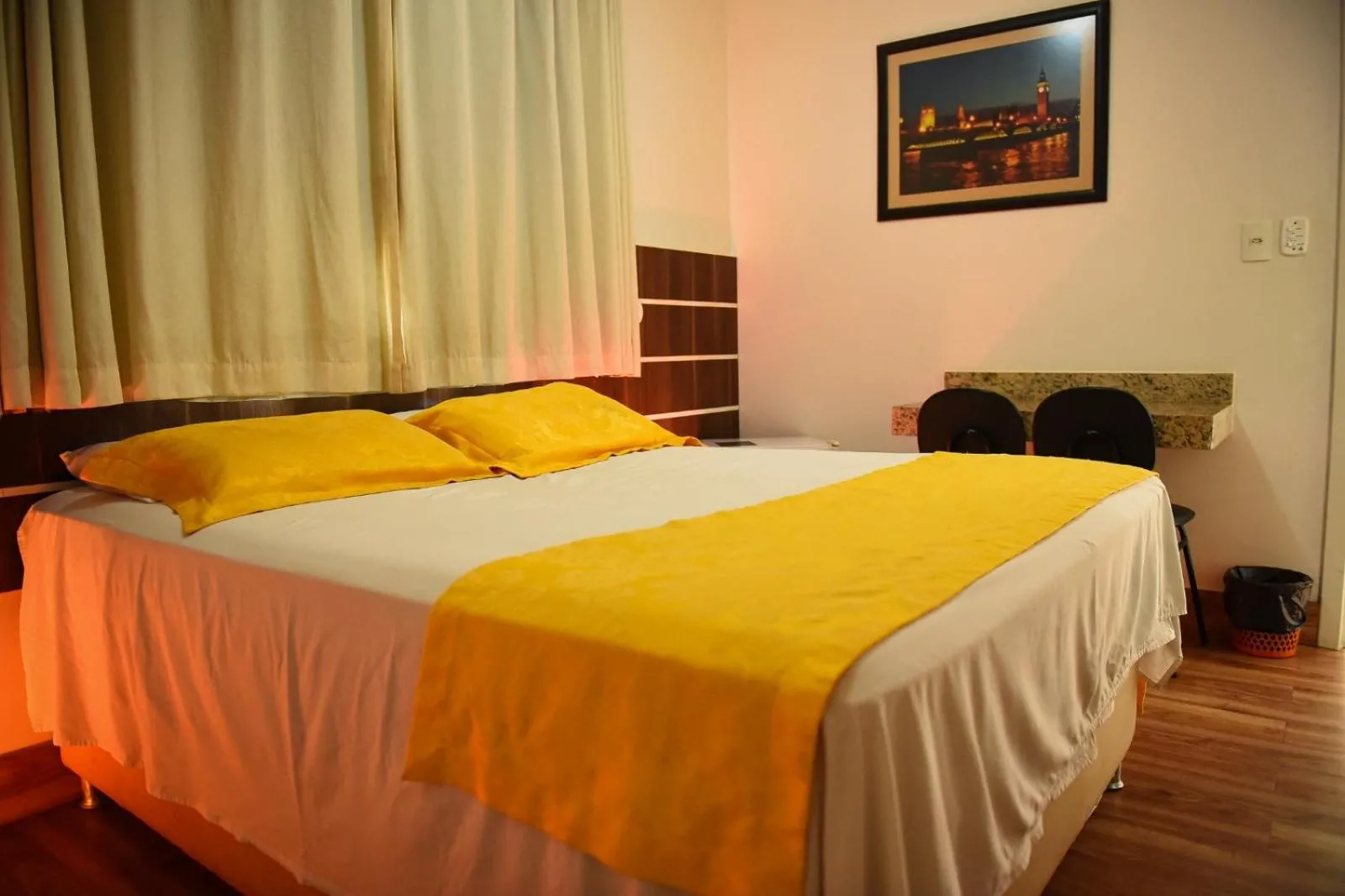 Bed in Hotel Volp Patos