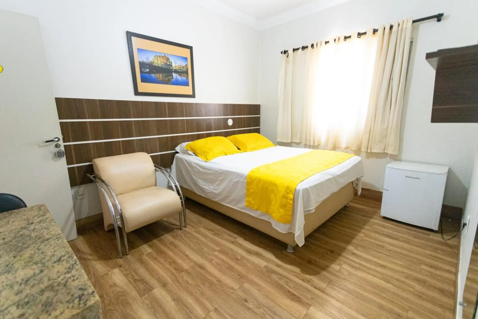 Bed in Hotel Volp Patos