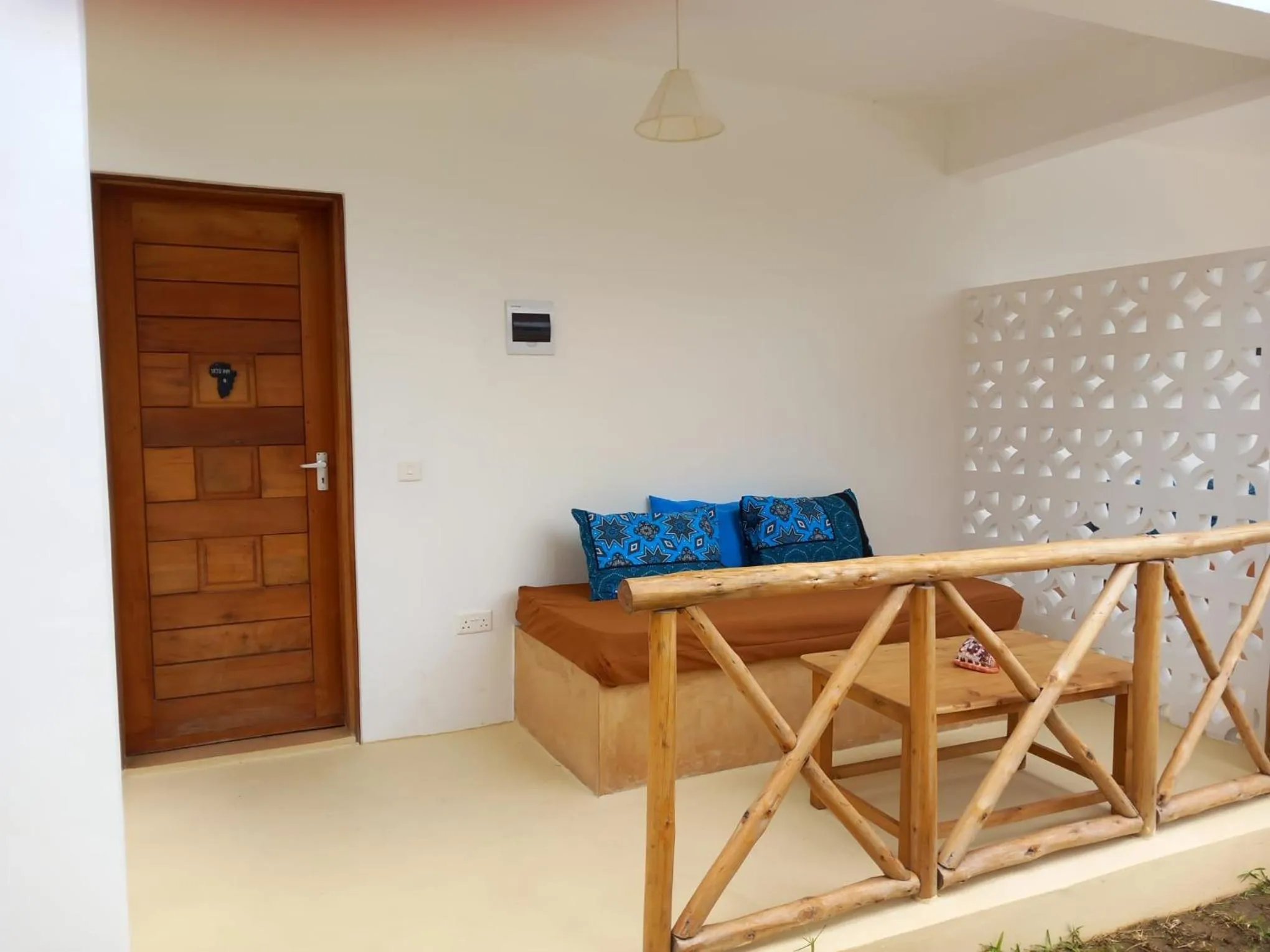 Patio in TATU INN Boutique Hotel WATAMU