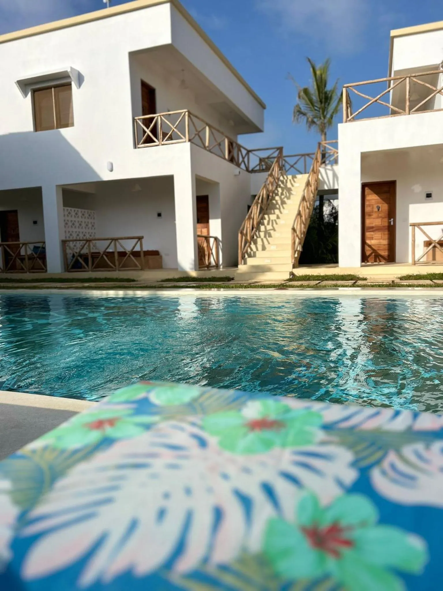Pool view in TATU INN Boutique Hotel WATAMU