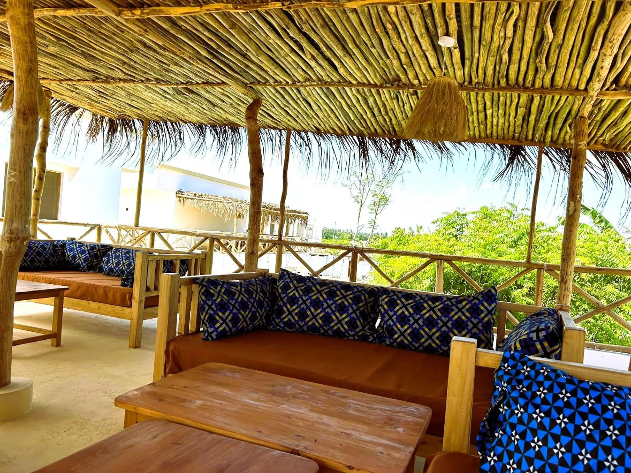 Balcony/Terrace in TATU INN Boutique Hotel WATAMU