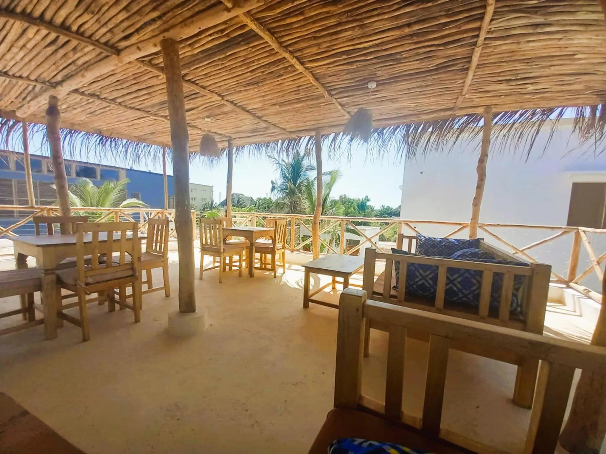 Balcony/Terrace in TATU INN Boutique Hotel WATAMU