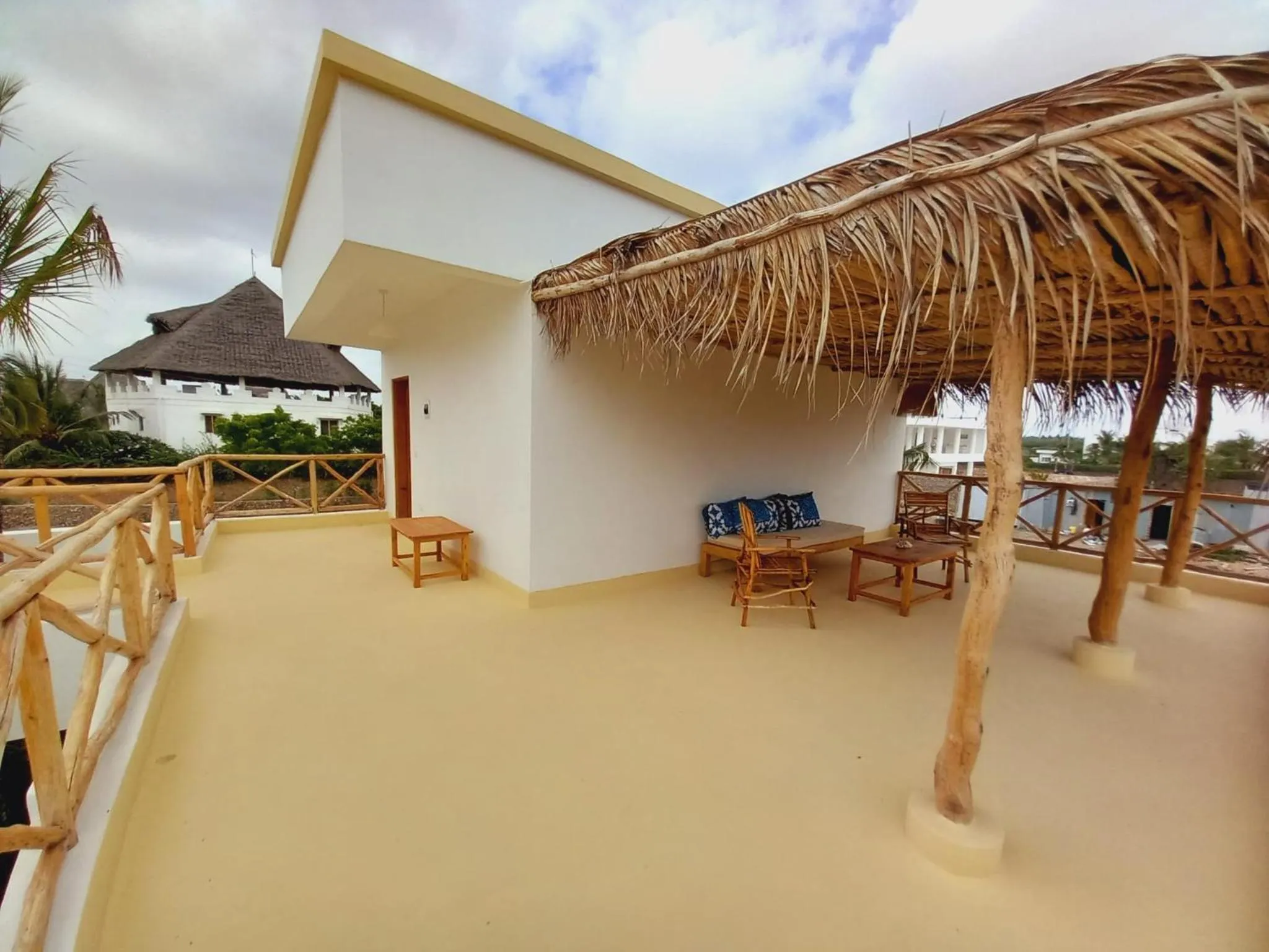 Balcony/Terrace in TATU INN Boutique Hotel WATAMU