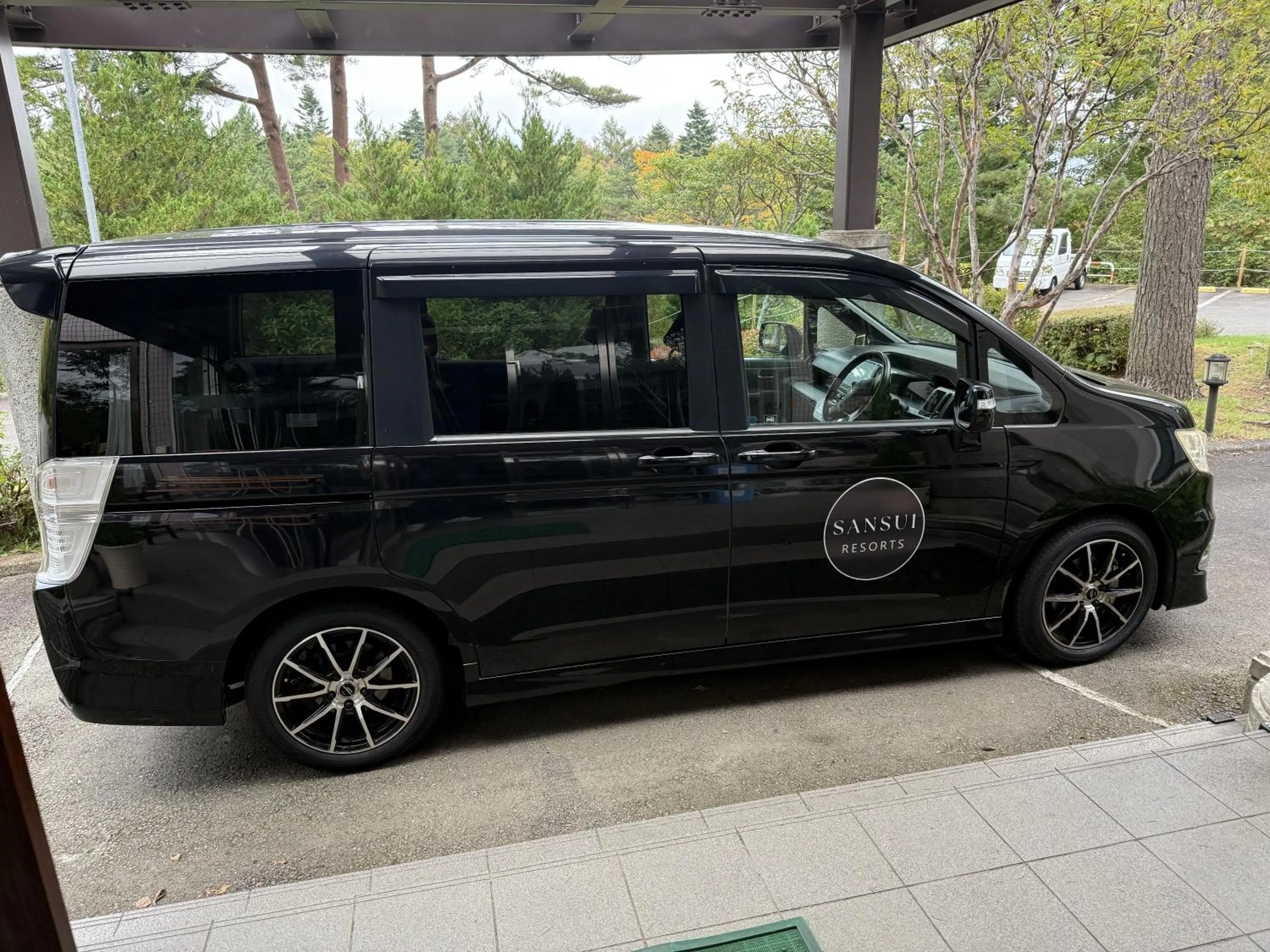 shuttle in Sansui Resorts Yamanakako