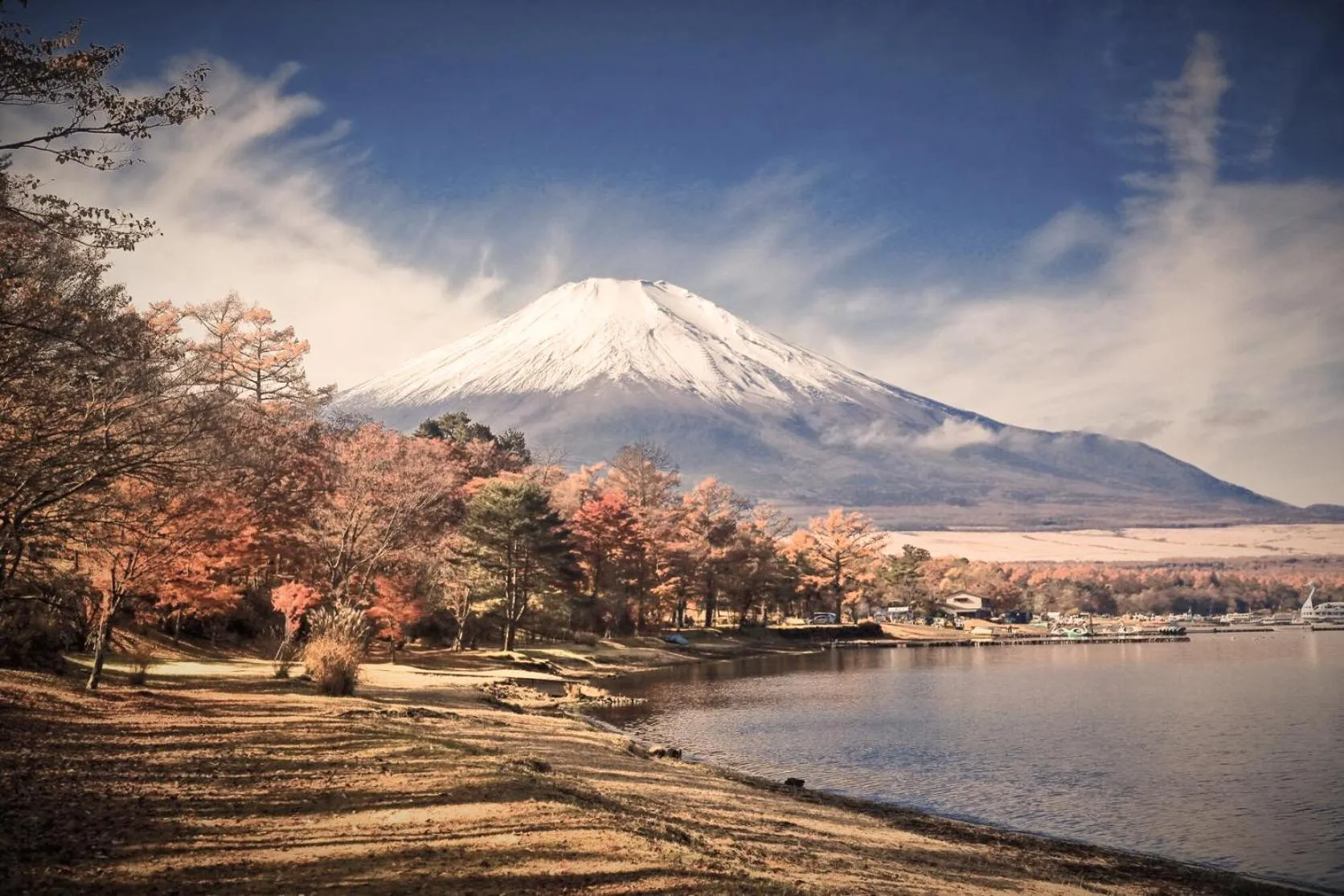 Natural landscape in Sansui Resorts Yamanakako