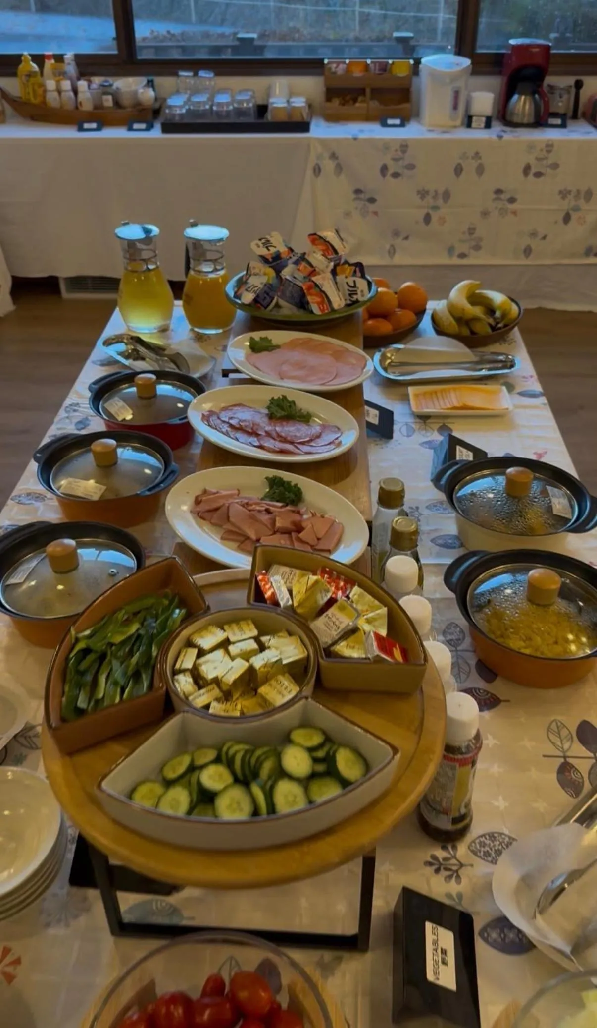 Buffet breakfast in Sansui Resorts Yamanakako