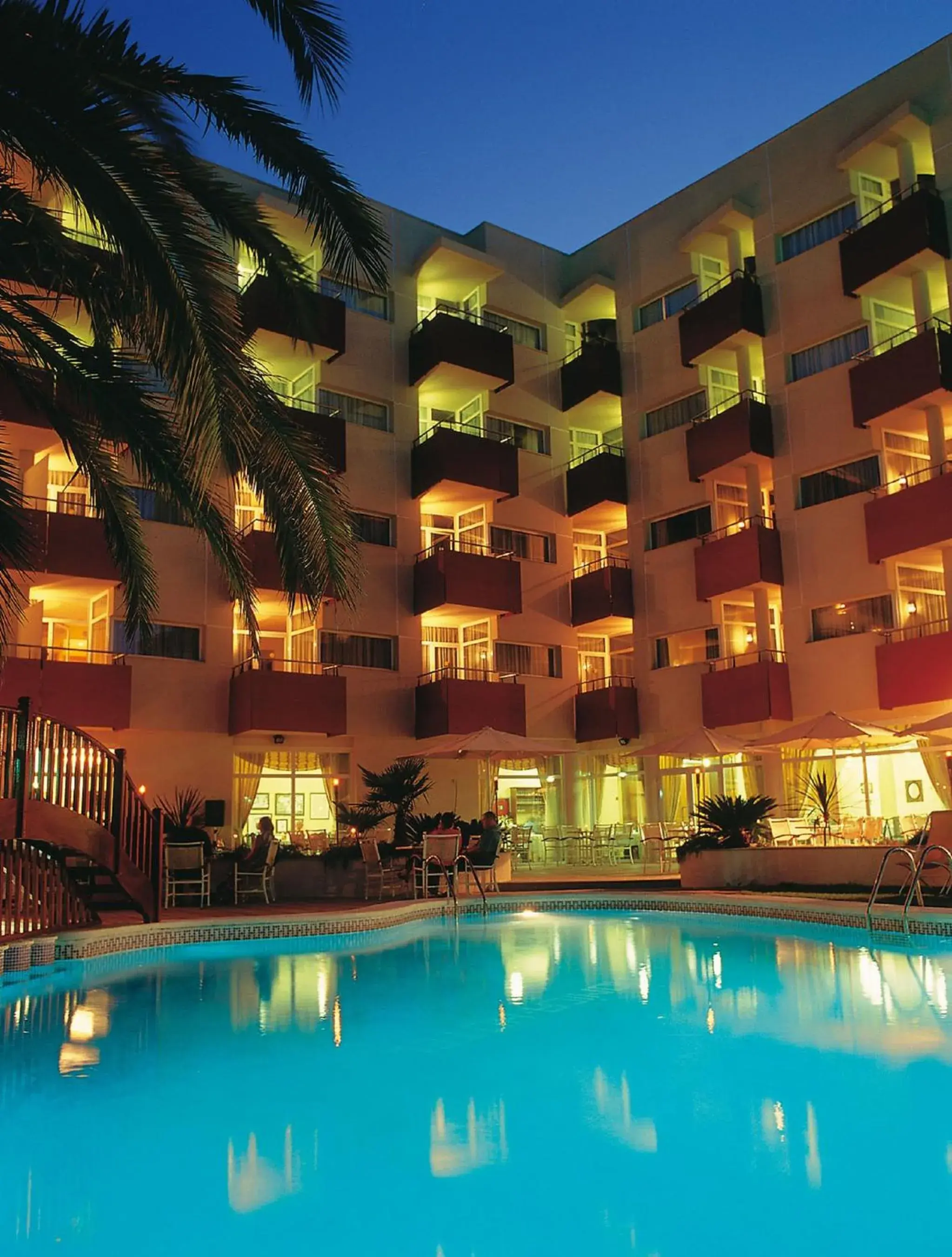 Swimming pool in Mònica Hotel Swimming pool in Mònica Hotel