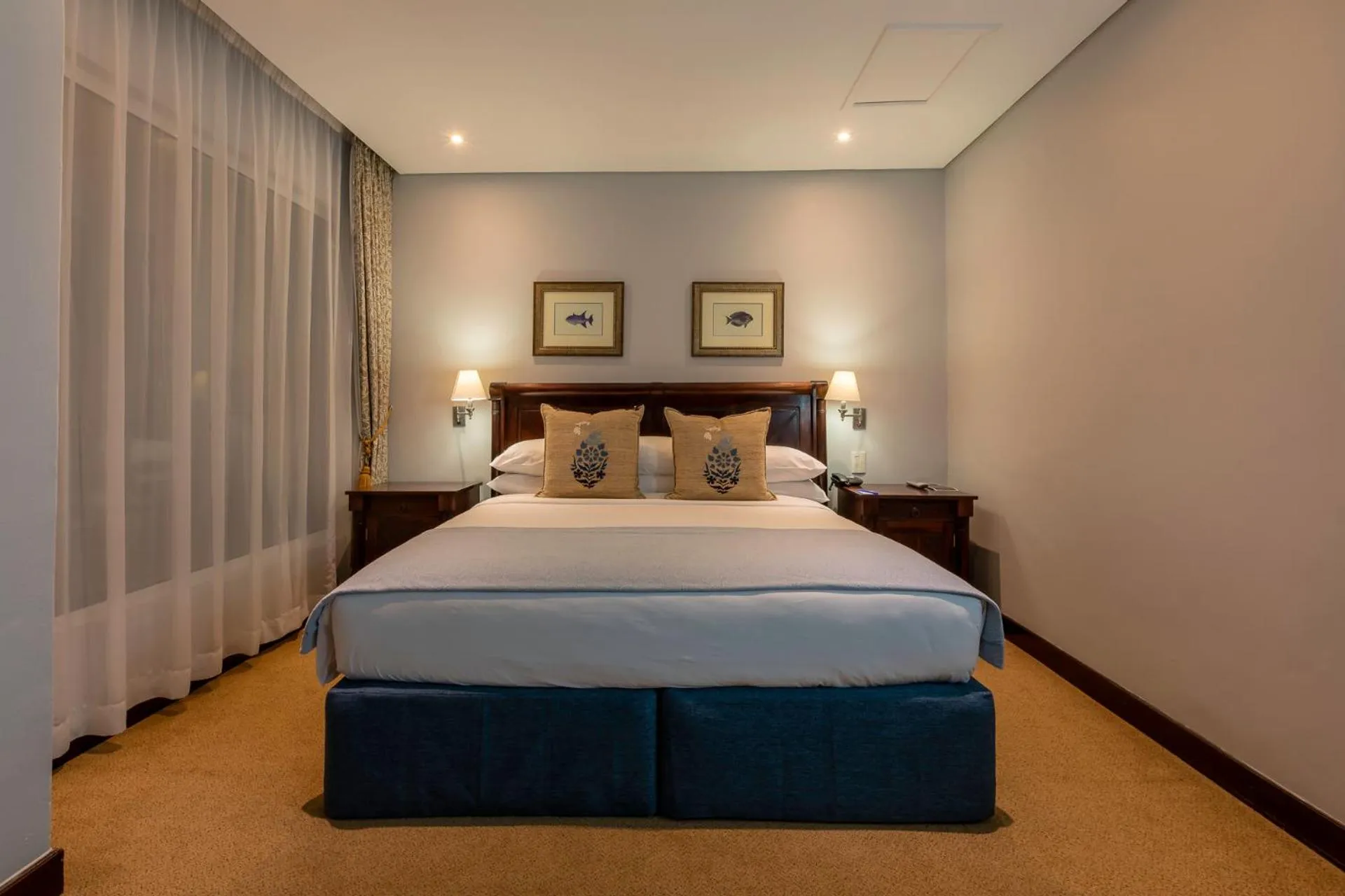 Bed in Hotel Cardoso