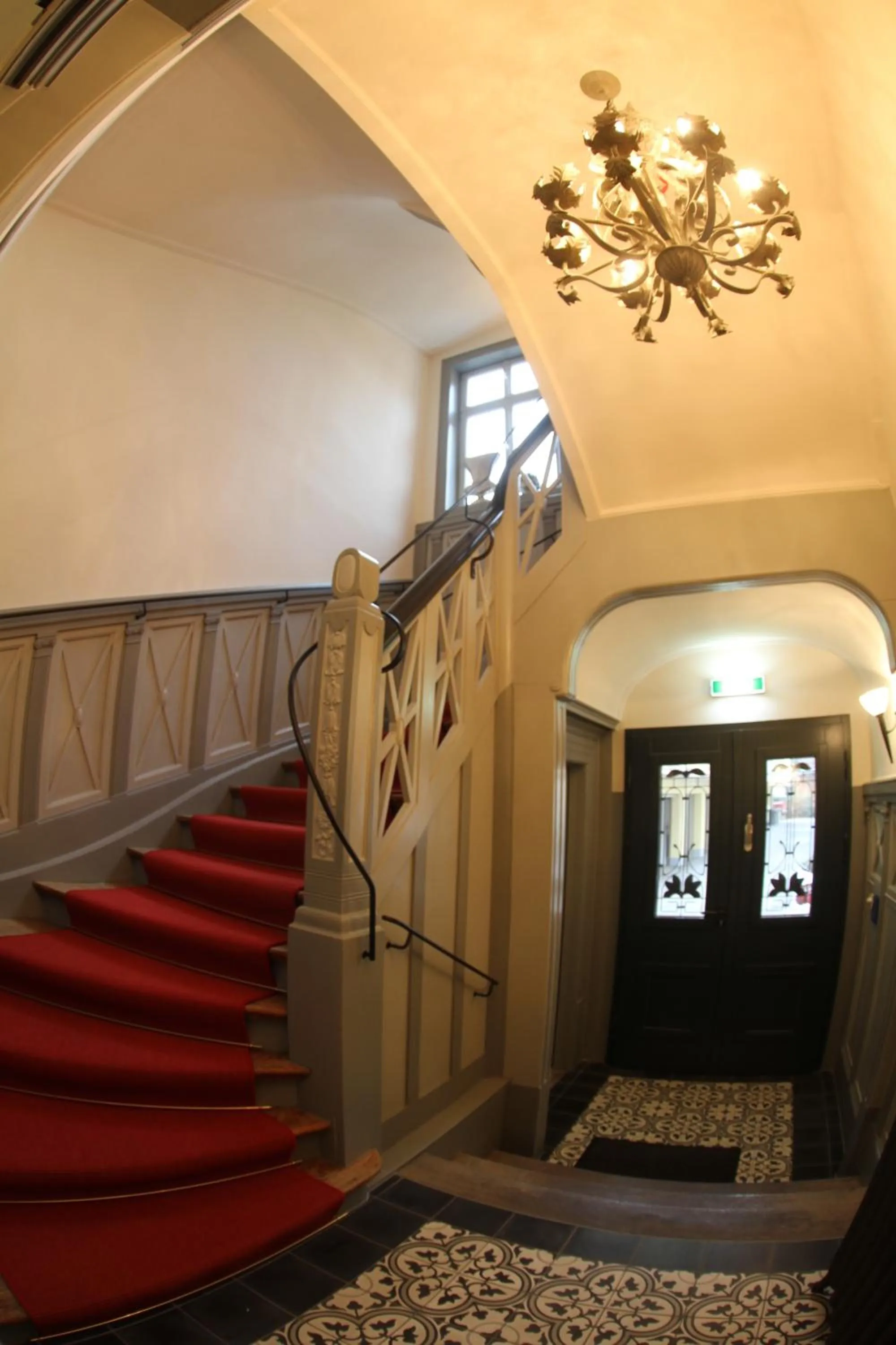 Decorative detail in Hotel Villa Victoria