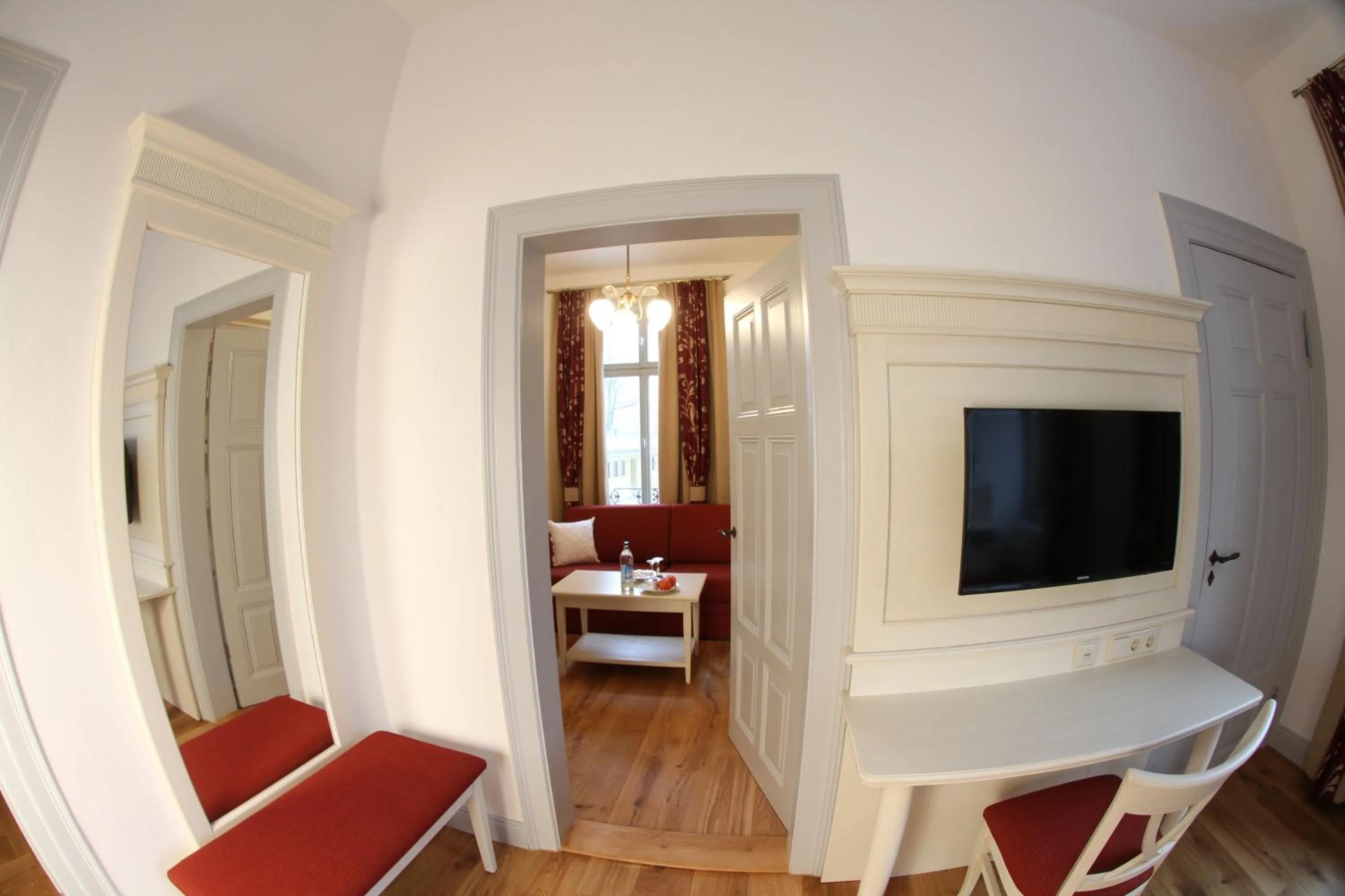 Decorative detail in Hotel Villa Victoria