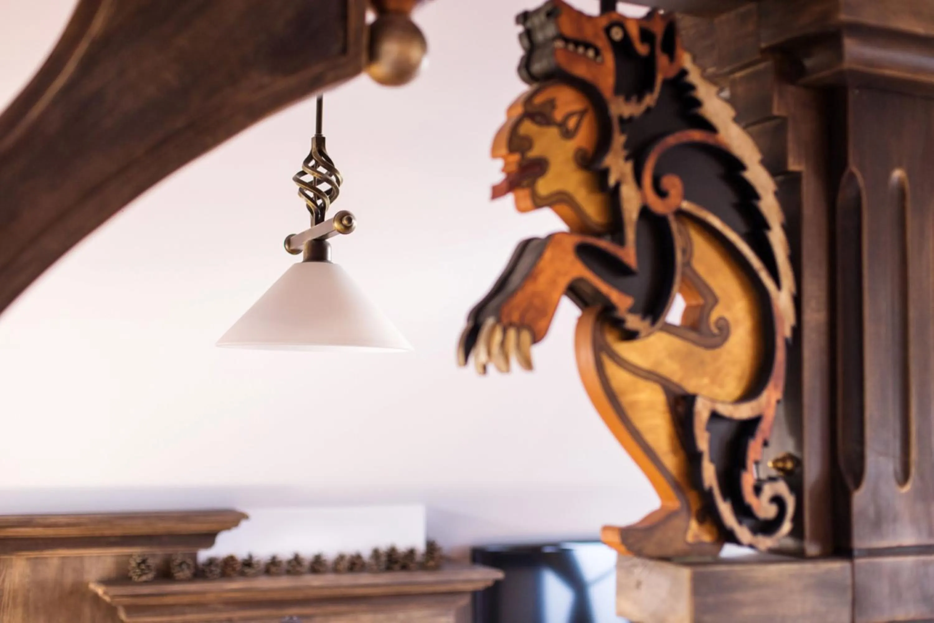 Decorative detail in Casa Din Bran - Inn Center