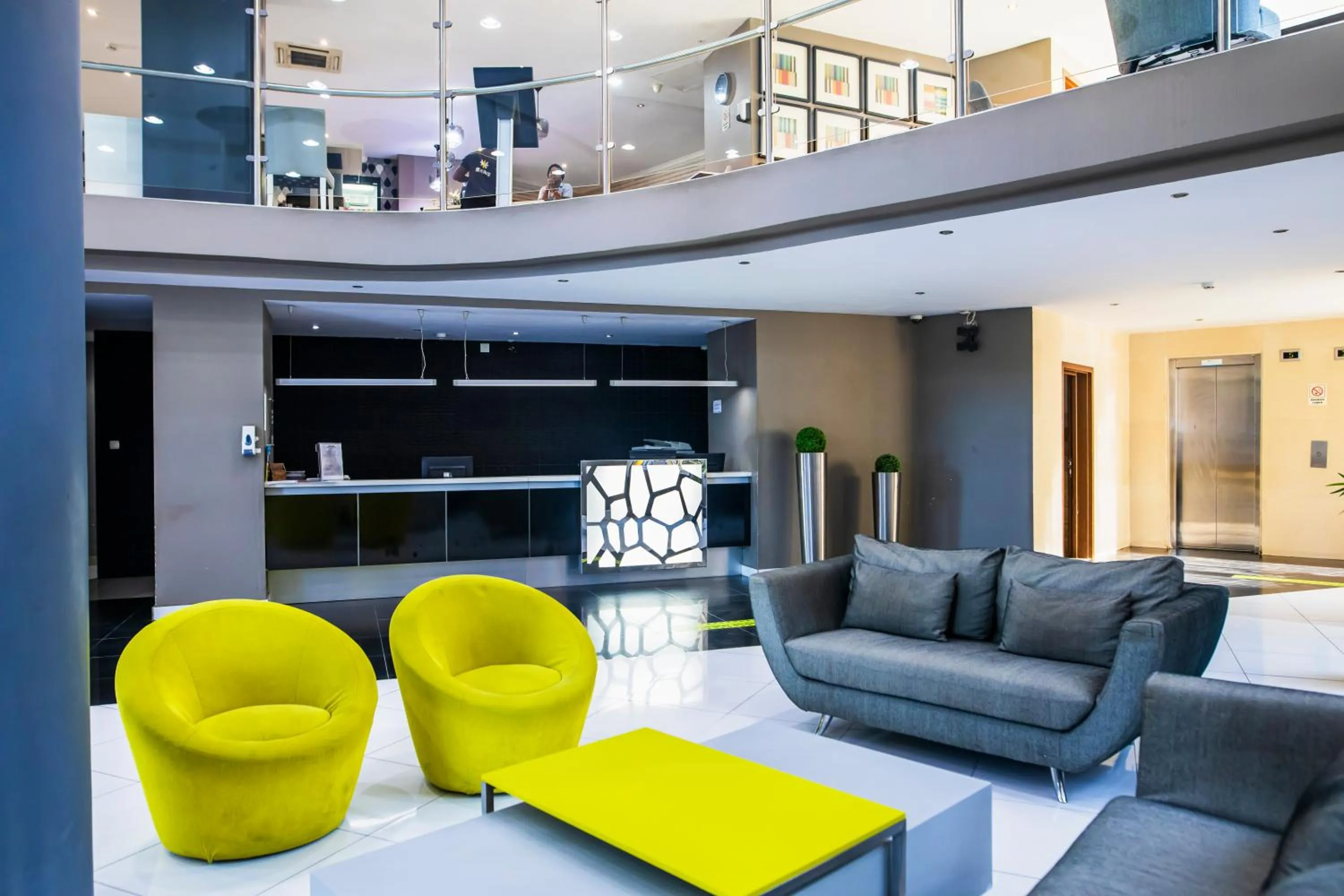 Lobby or reception in WL Hotel Maputo - City Center