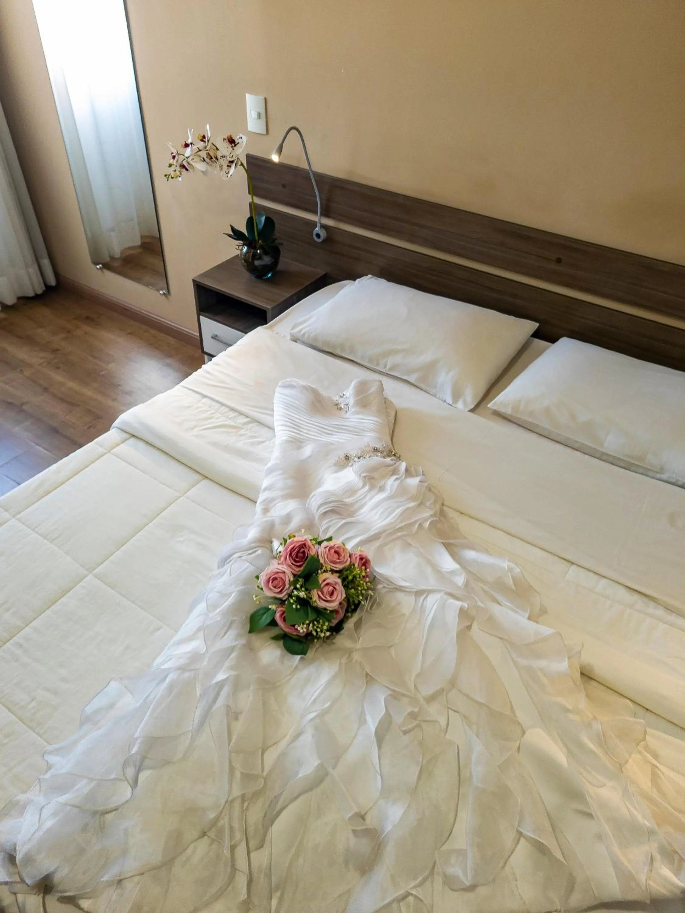 Bed in Hotel Itapema