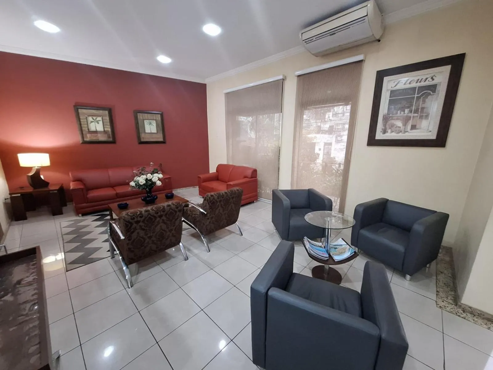 Living room in Hotel Itapema