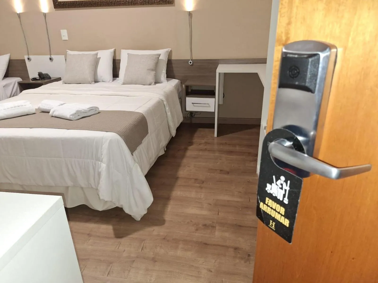 Bedroom, Bed in Hotel Itapema