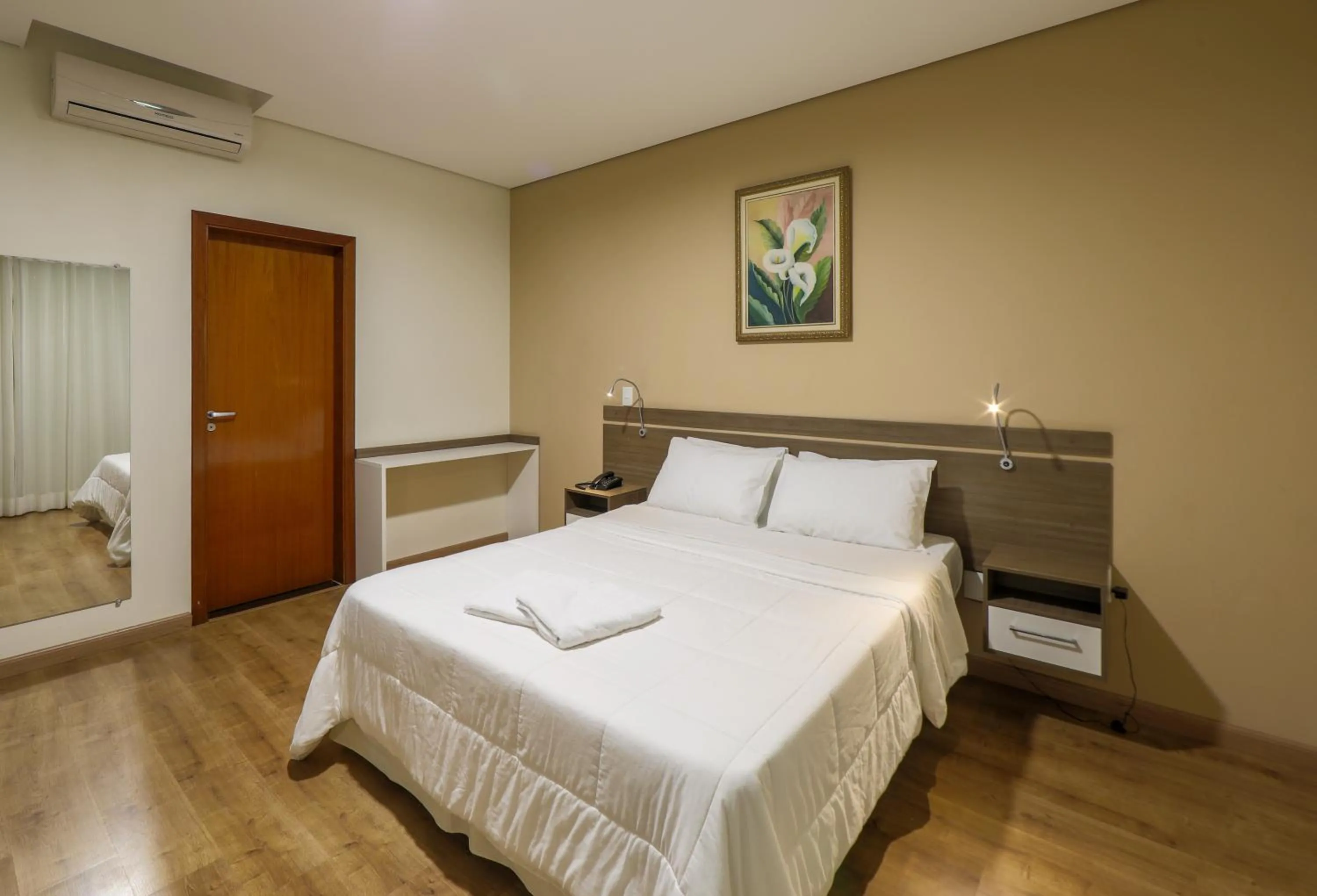 Bedroom, Bed in Hotel Itapema
