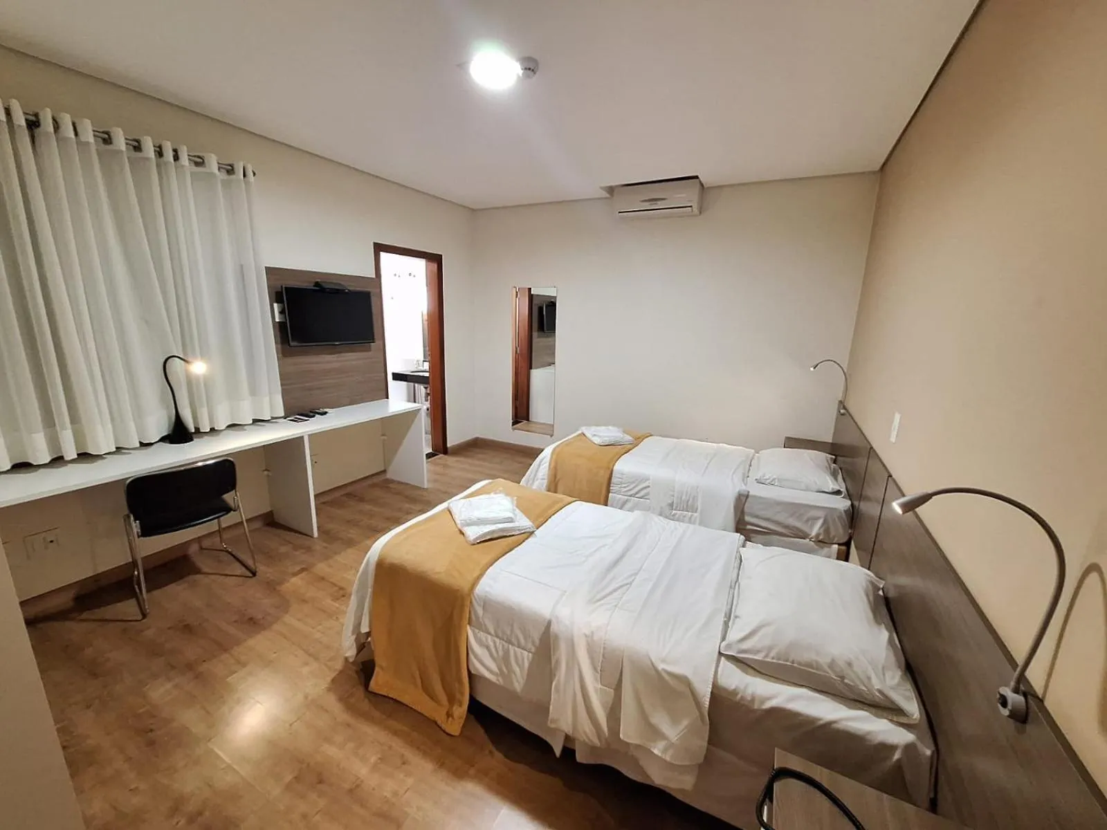 Bed in Hotel Itapema