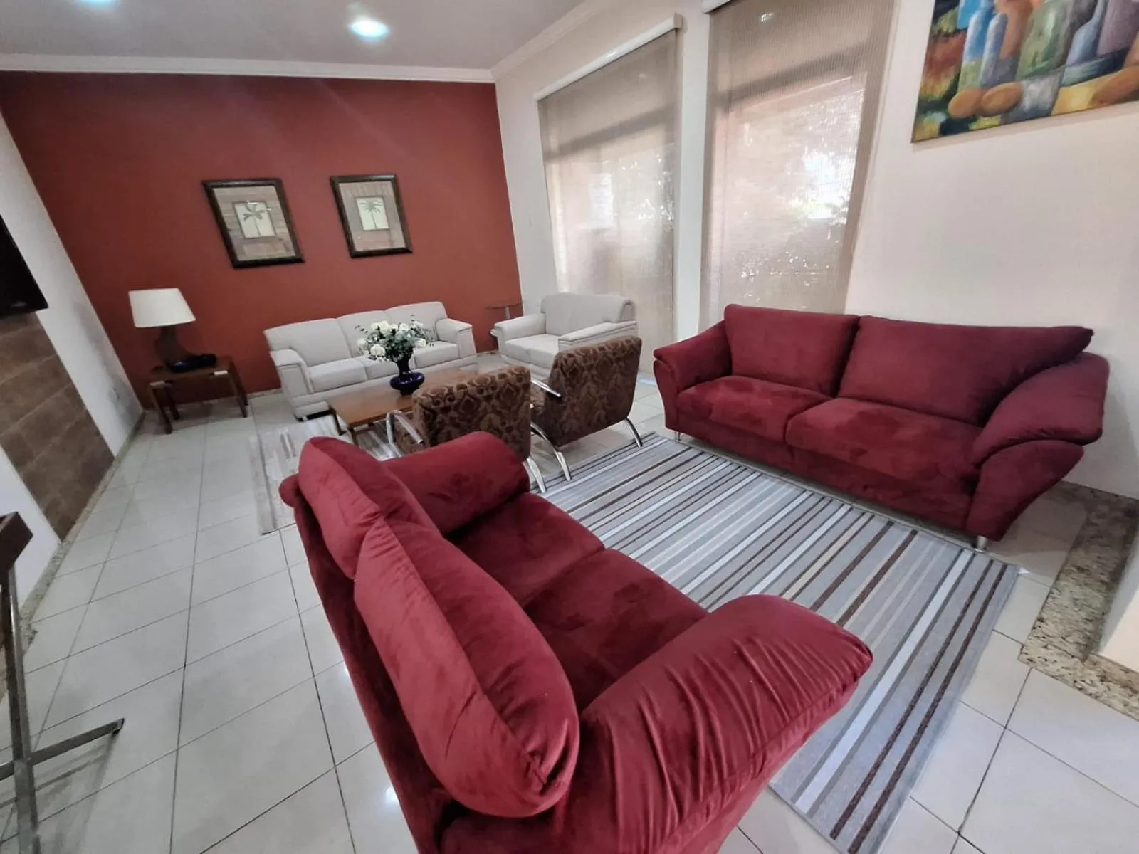 Living room in Hotel Itapema