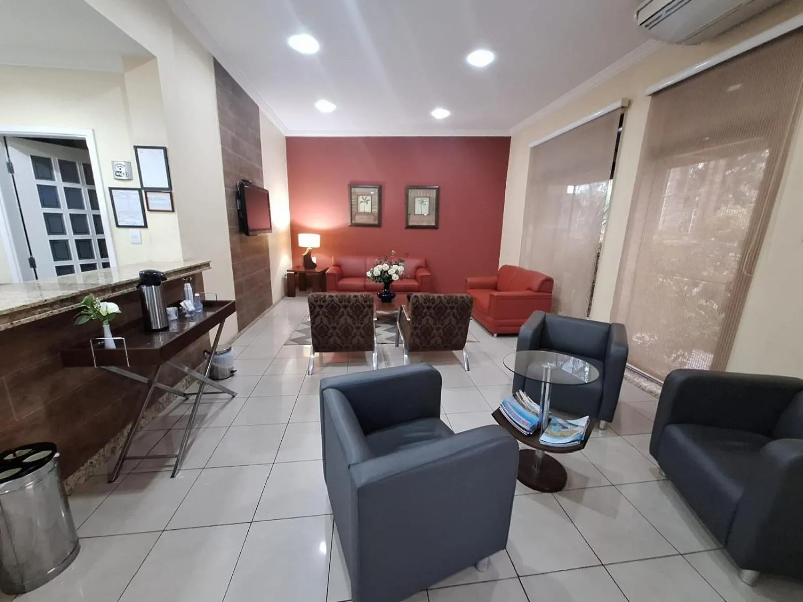 Living room in Hotel Itapema