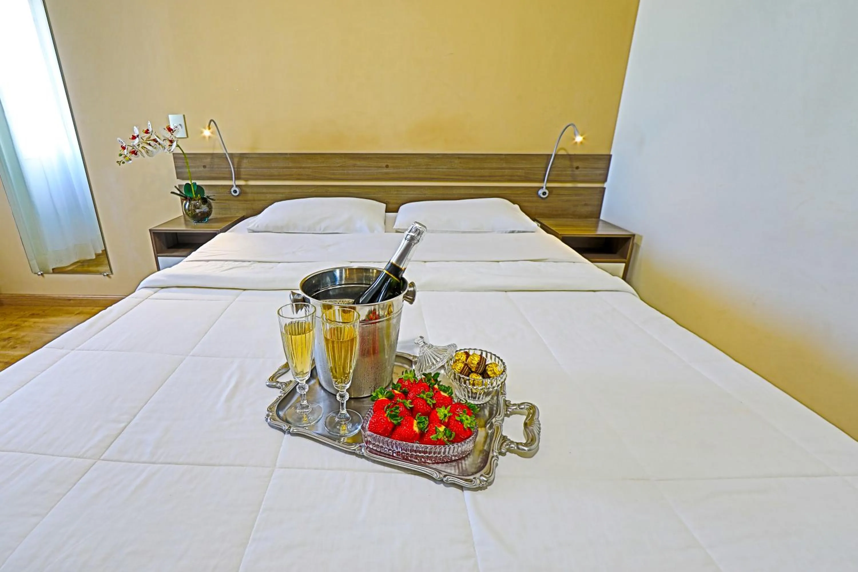 Bed in Hotel Itapema