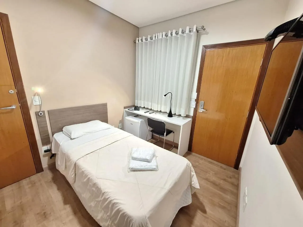 Bedroom, Bed in Hotel Itapema