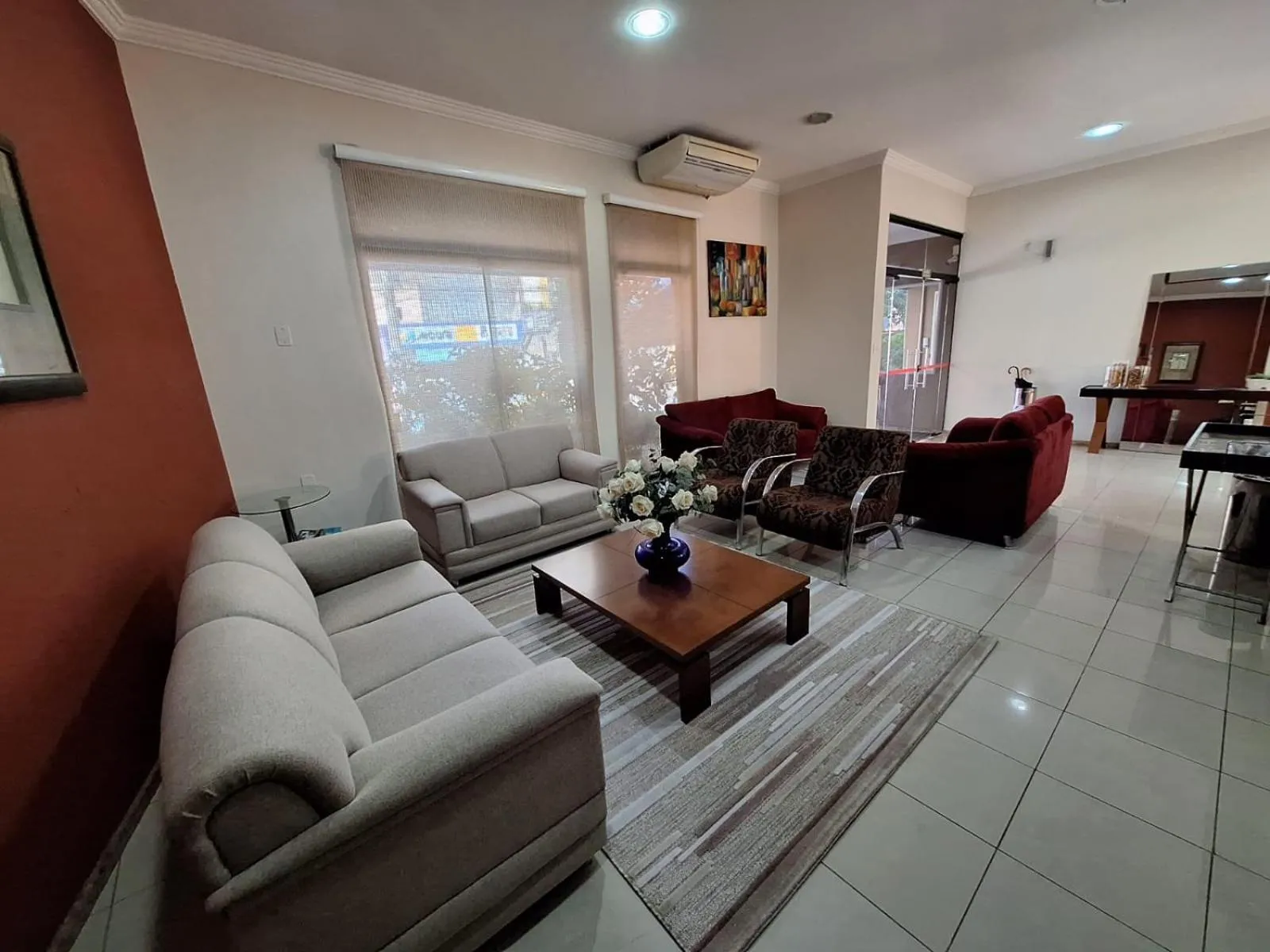 Living room in Hotel Itapema