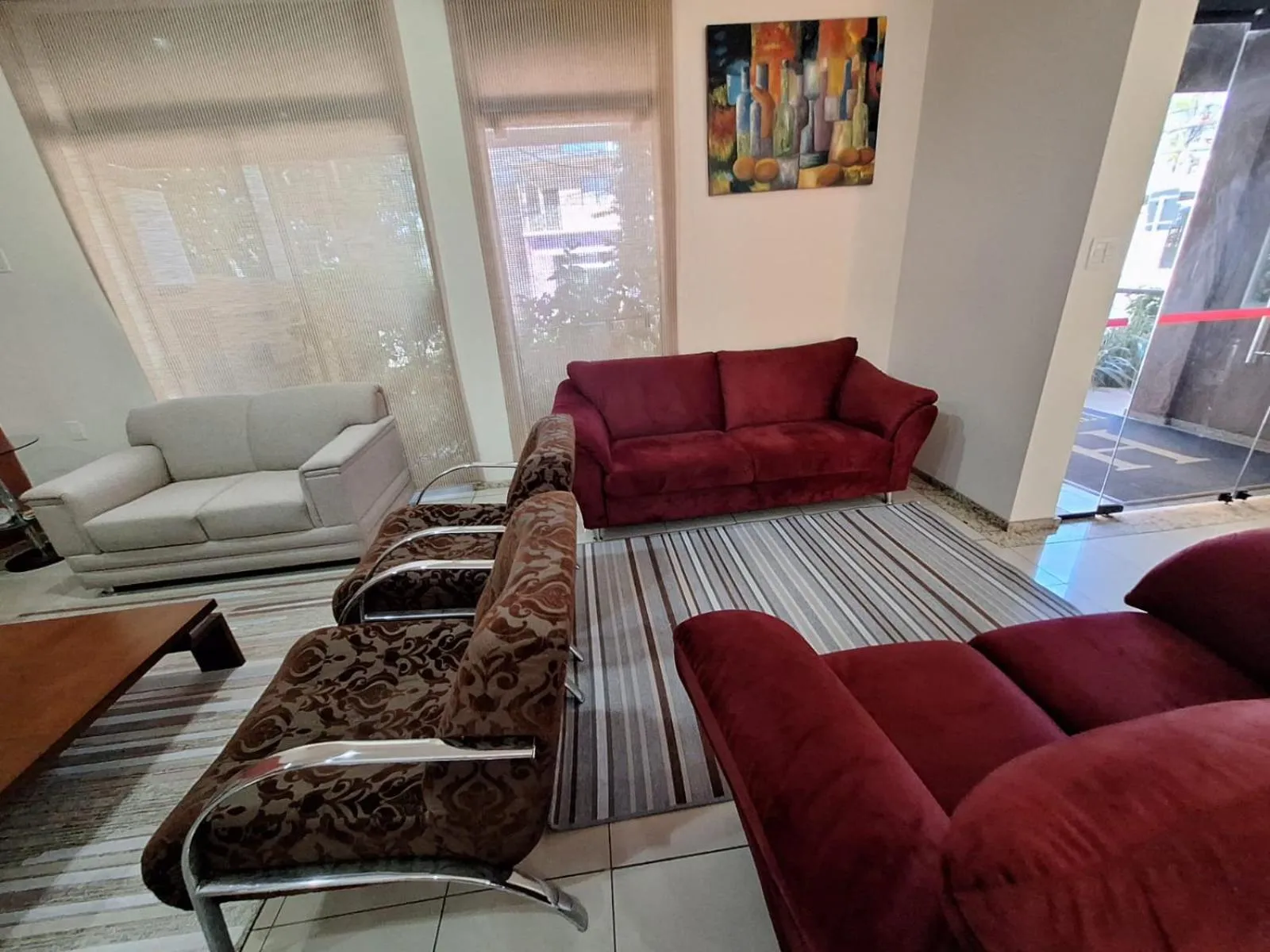 Living room in Hotel Itapema