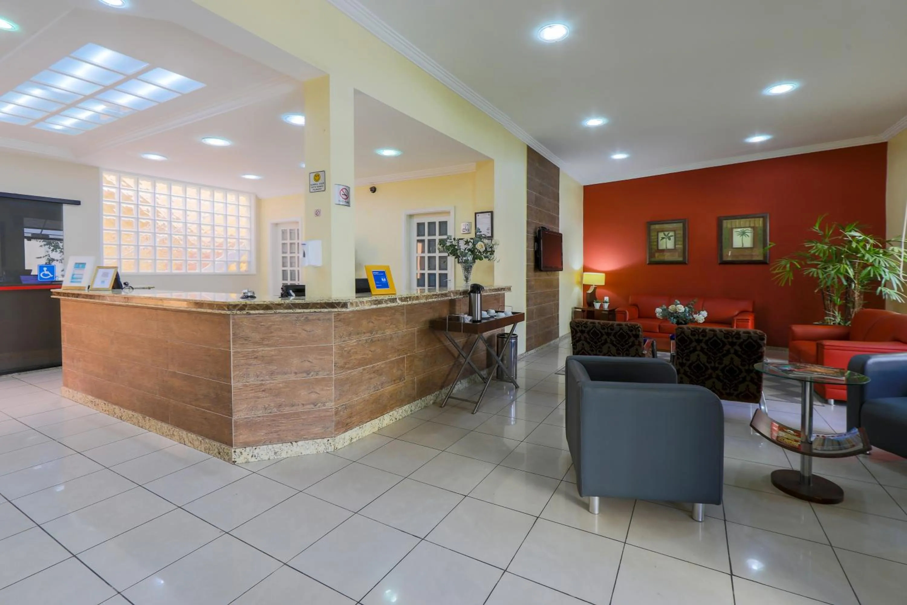 Lobby or reception in Hotel Itapema