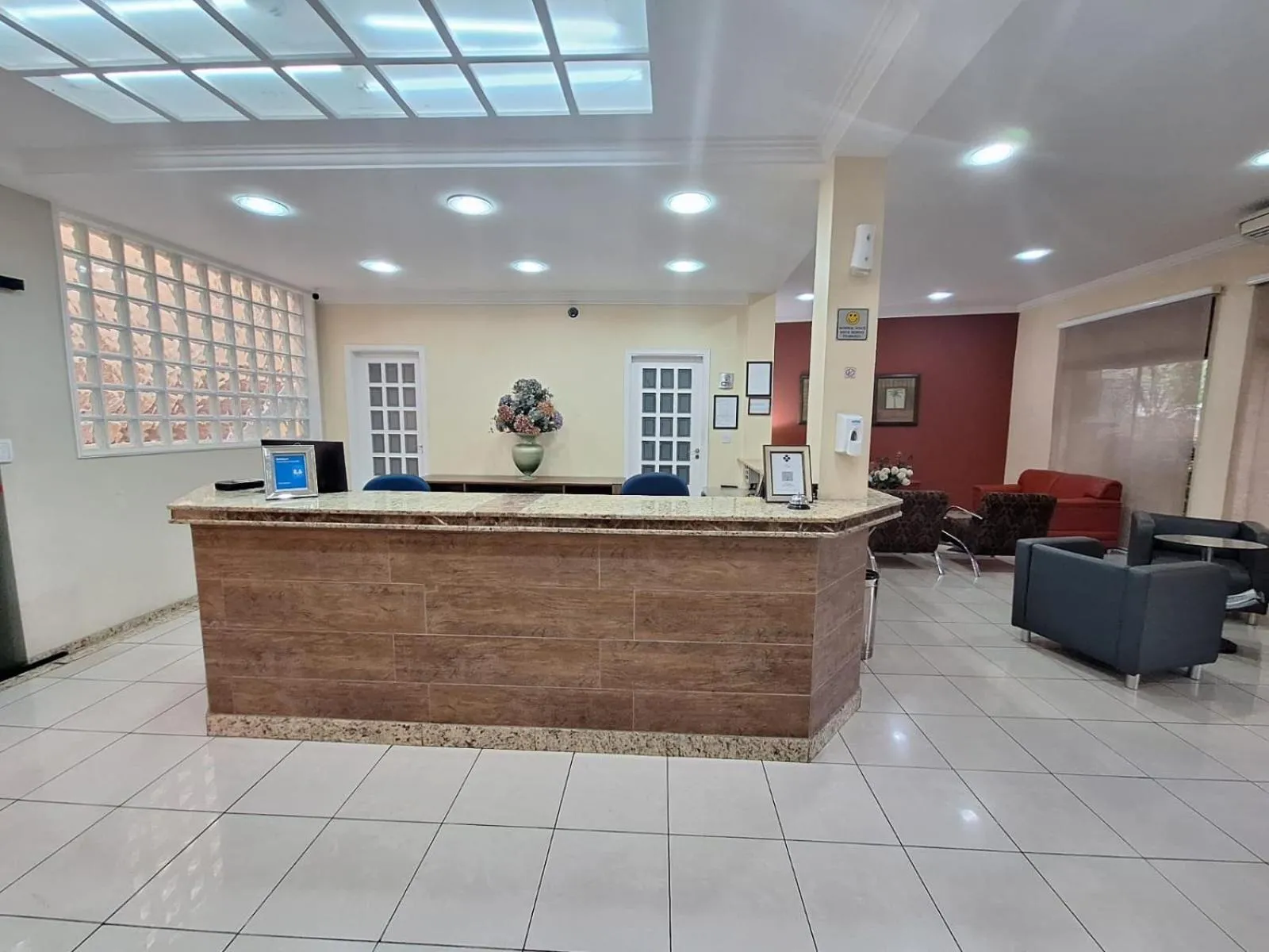 Lobby or reception in Hotel Itapema