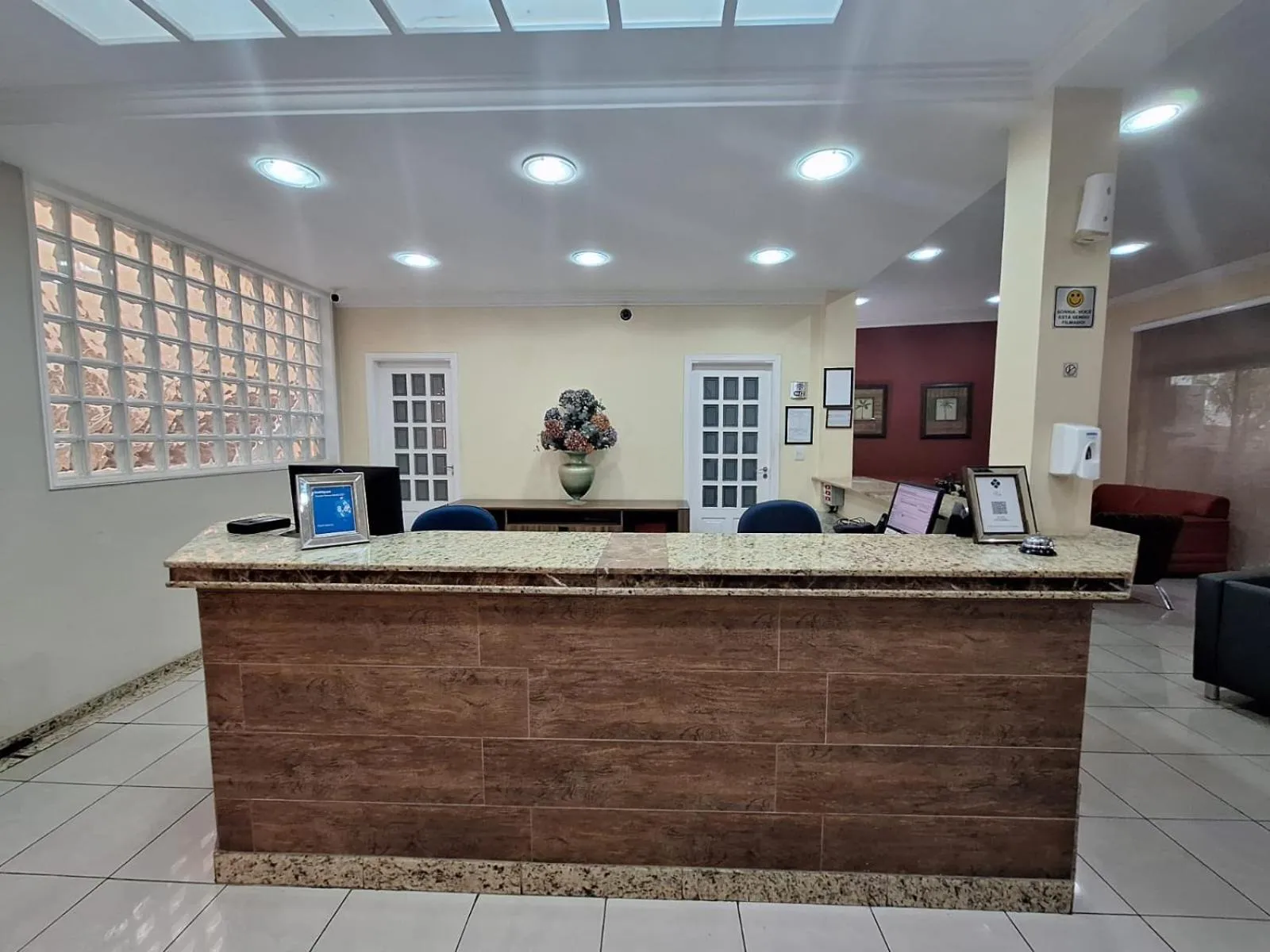 Lobby or reception in Hotel Itapema