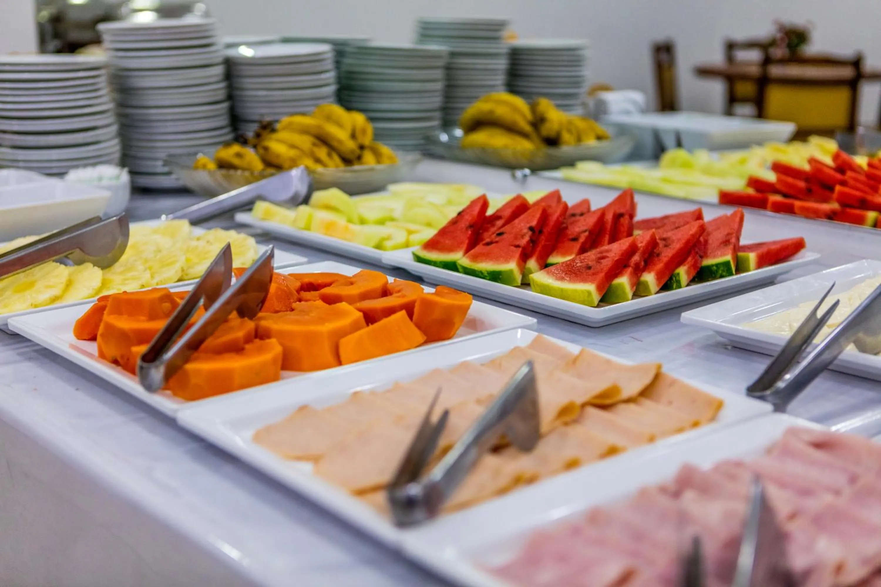 Buffet breakfast in Hotel Itapema